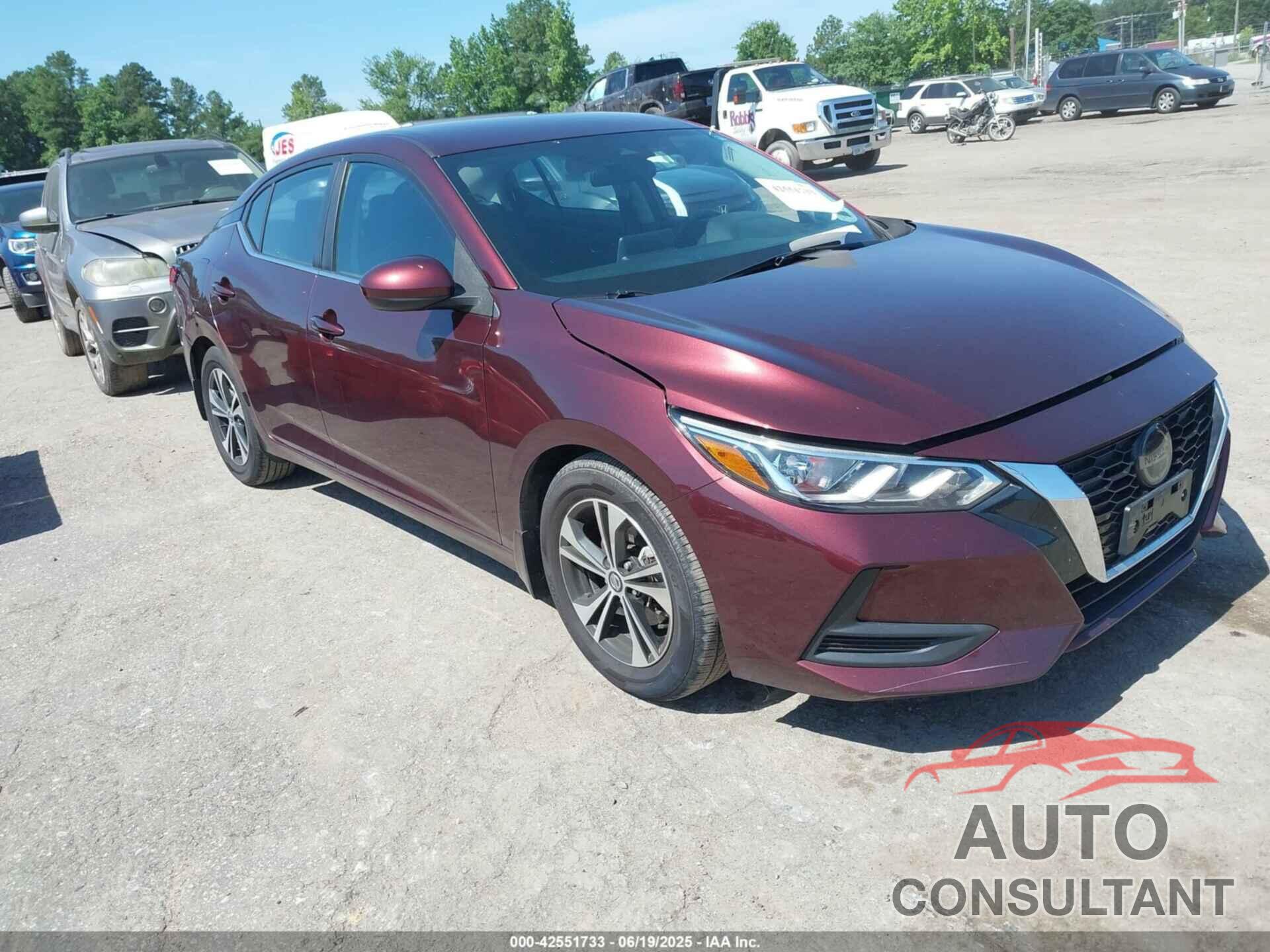NISSAN SENTRA 2021 - 3N1AB8CV3MY241411