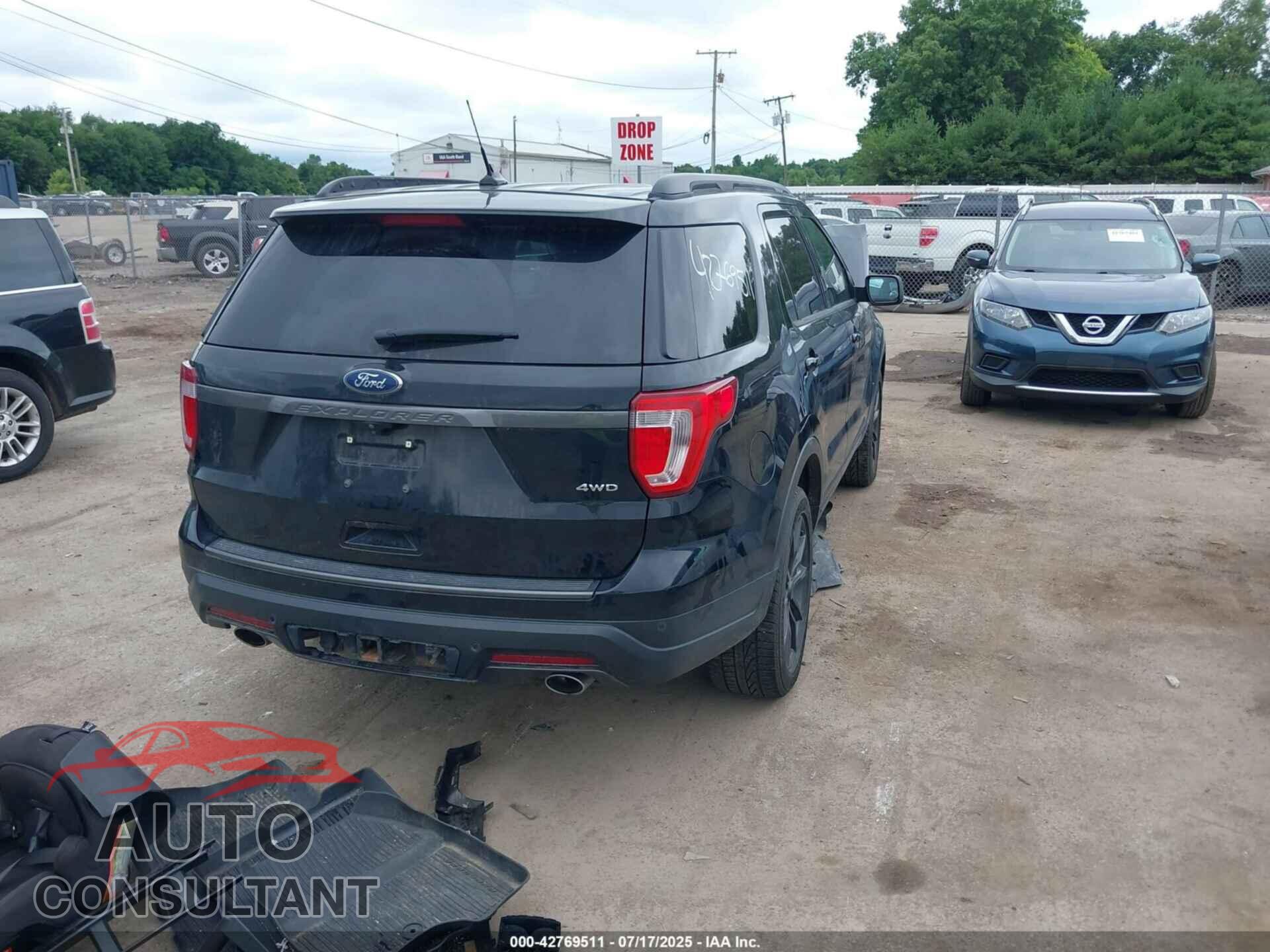 FORD EXPLORER 2018 - 1FM5K8D85JGB49183
