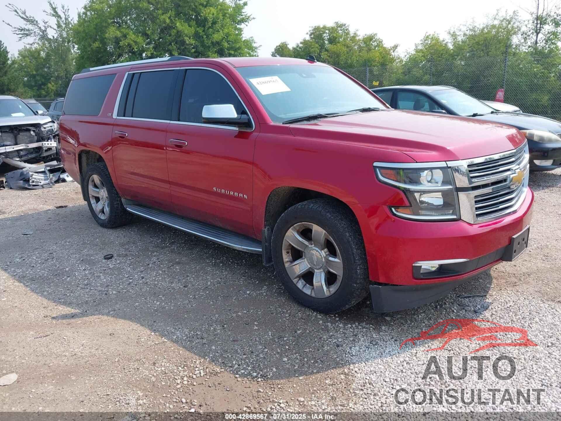 CHEVROLET SUBURBAN 1500 2015 - 1GNSKKKC3FR146930