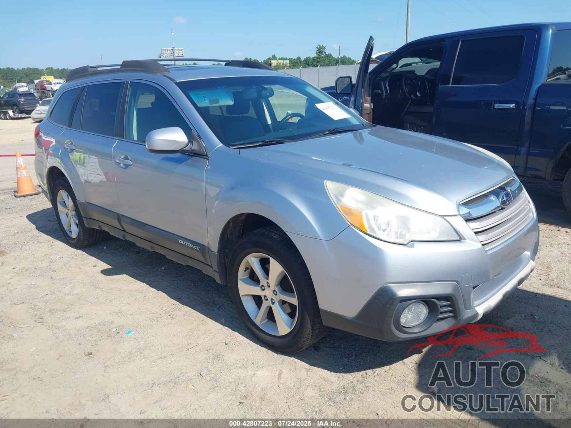 SUBARU OUTBACK 2014 - 4S4BRCLC9E3314219