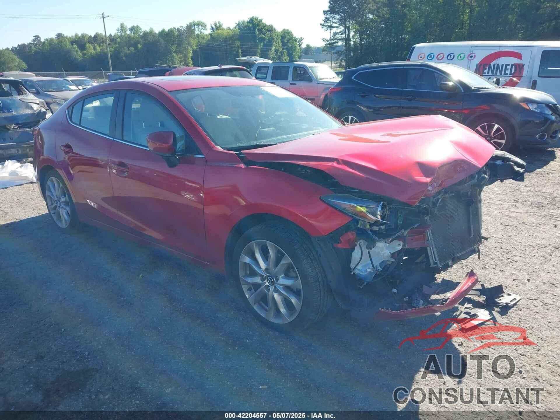 MAZDA MAZDA3 2015 - JM1BM1W36F1253699