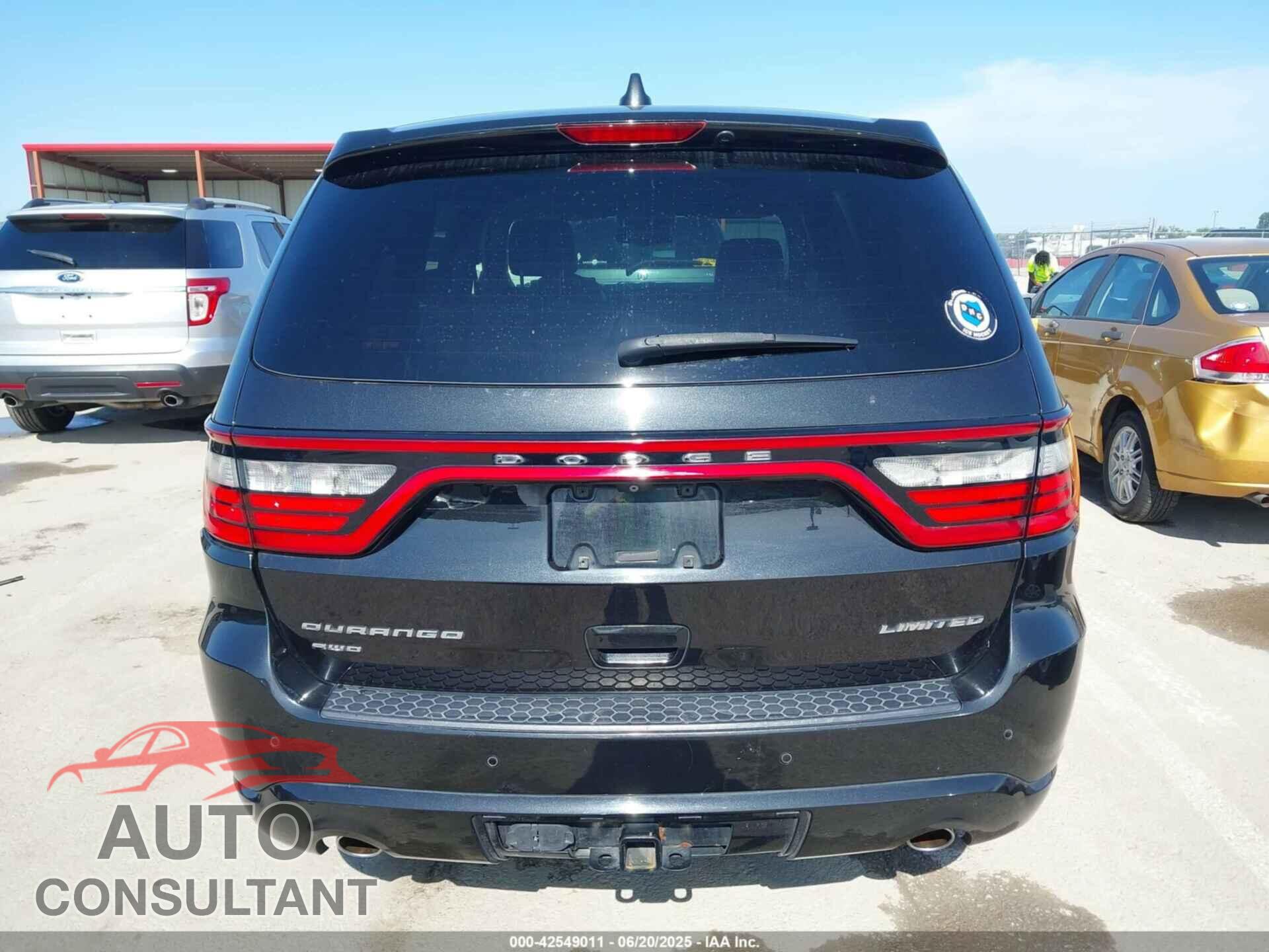 DODGE DURANGO 2015 - 1C4RDJDG5FC167938