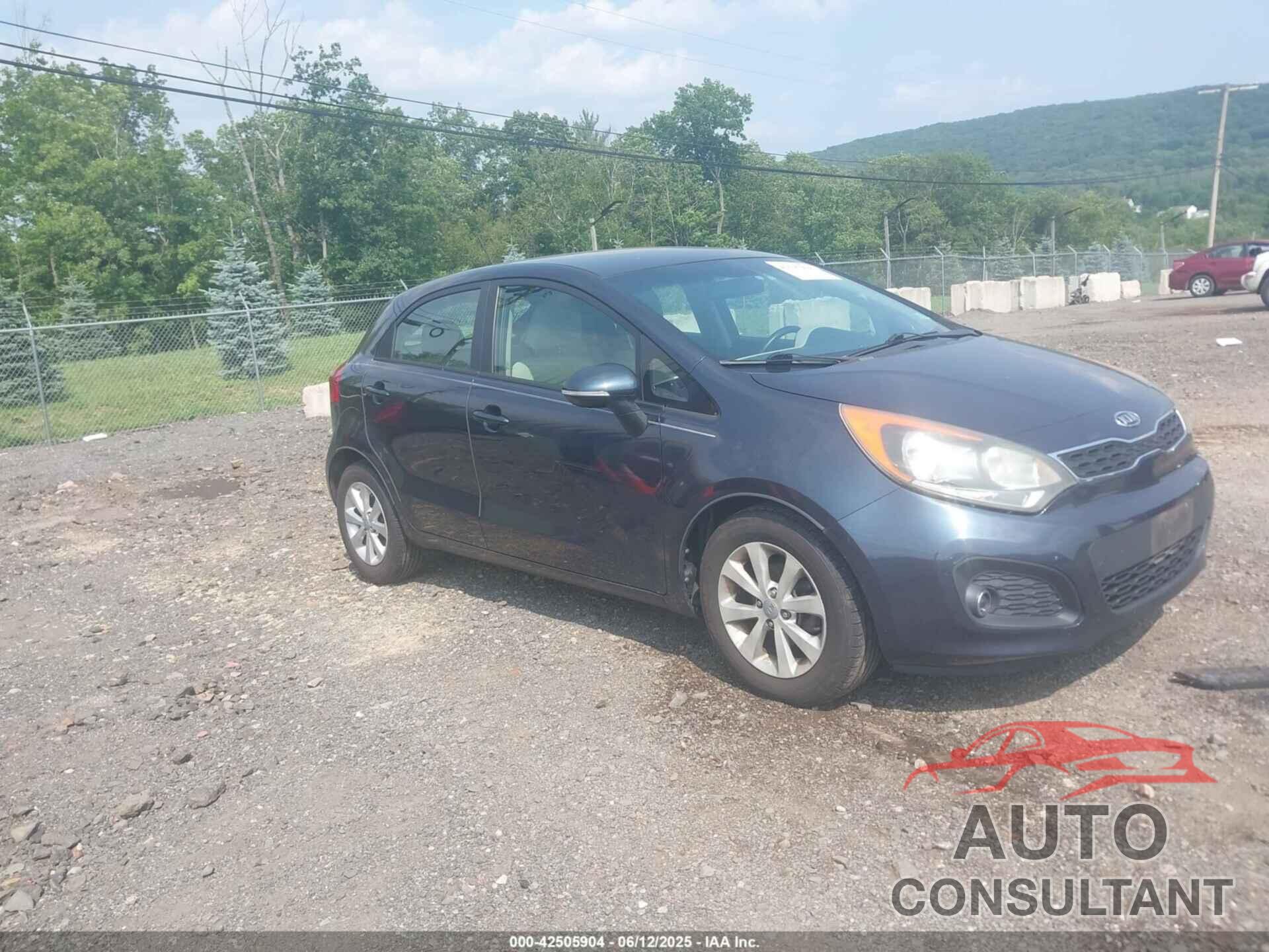 KIA RIO 2013 - KNADN5A39D6121179