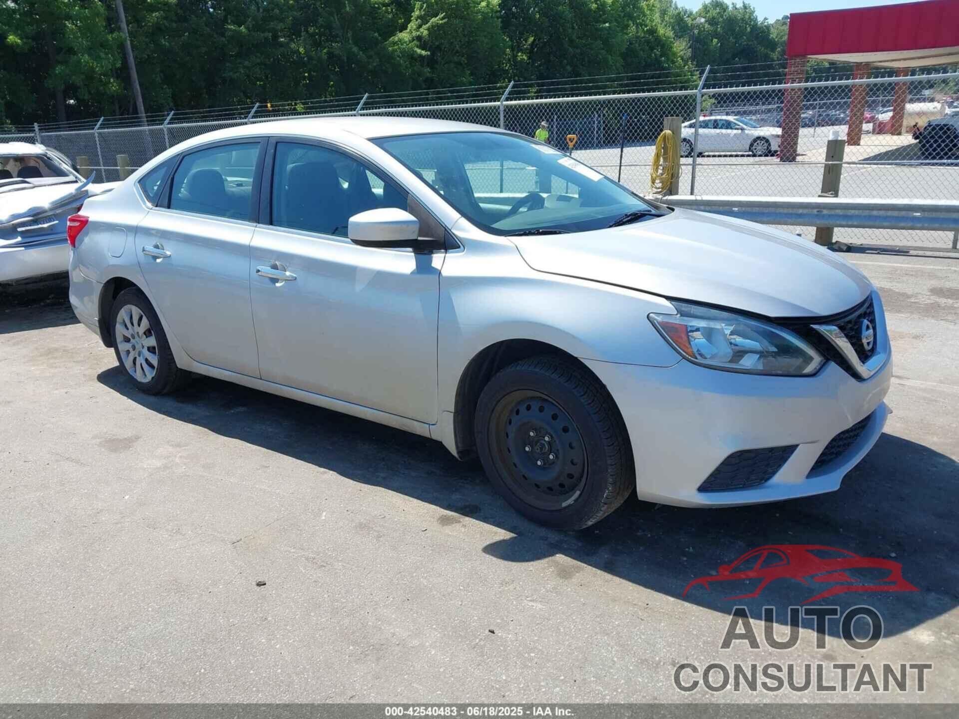 NISSAN SENTRA 2018 - 3N1AB7AP3JY347254