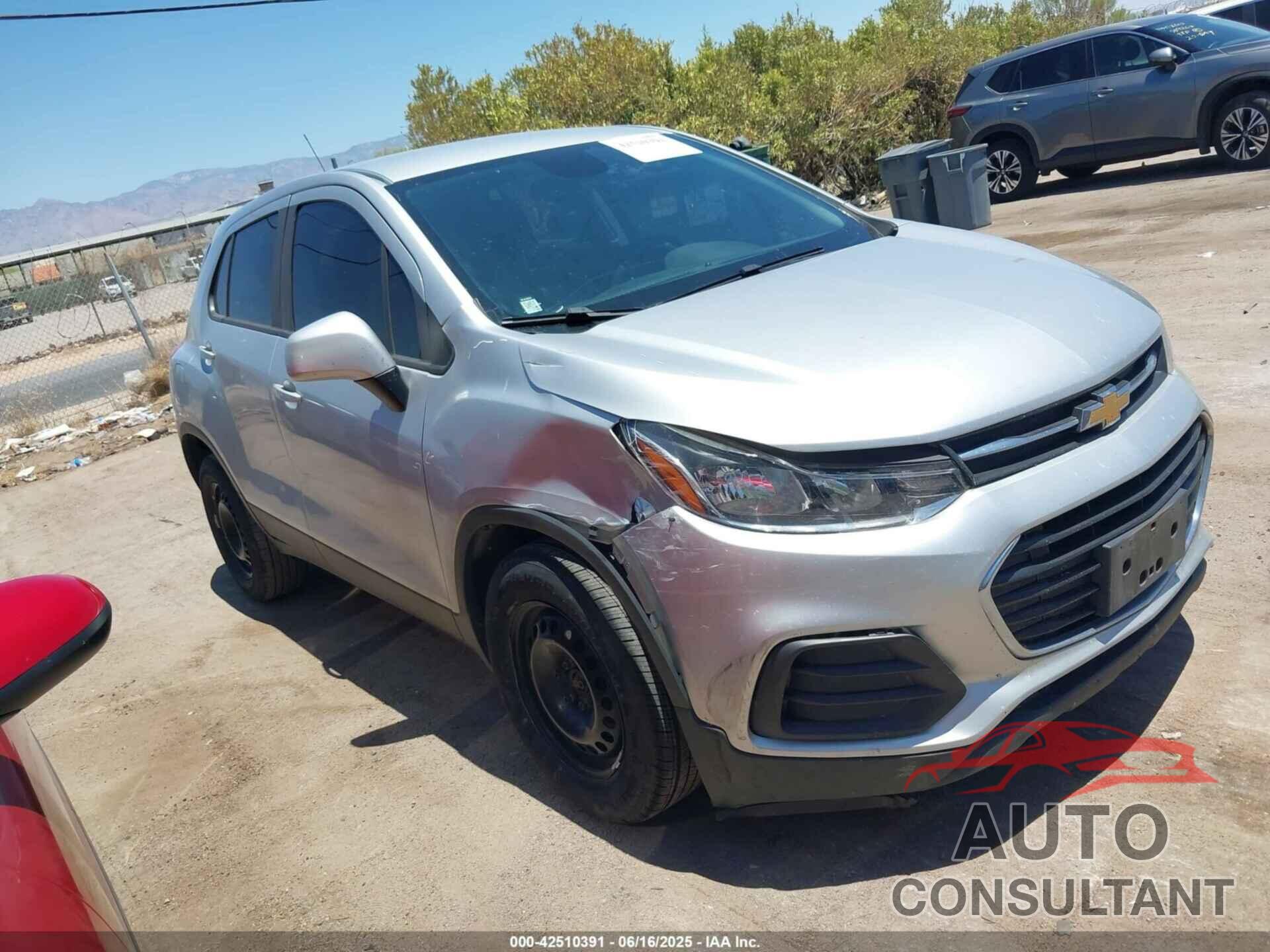 CHEVROLET TRAX 2018 - 3GNCJKSB7JL222499