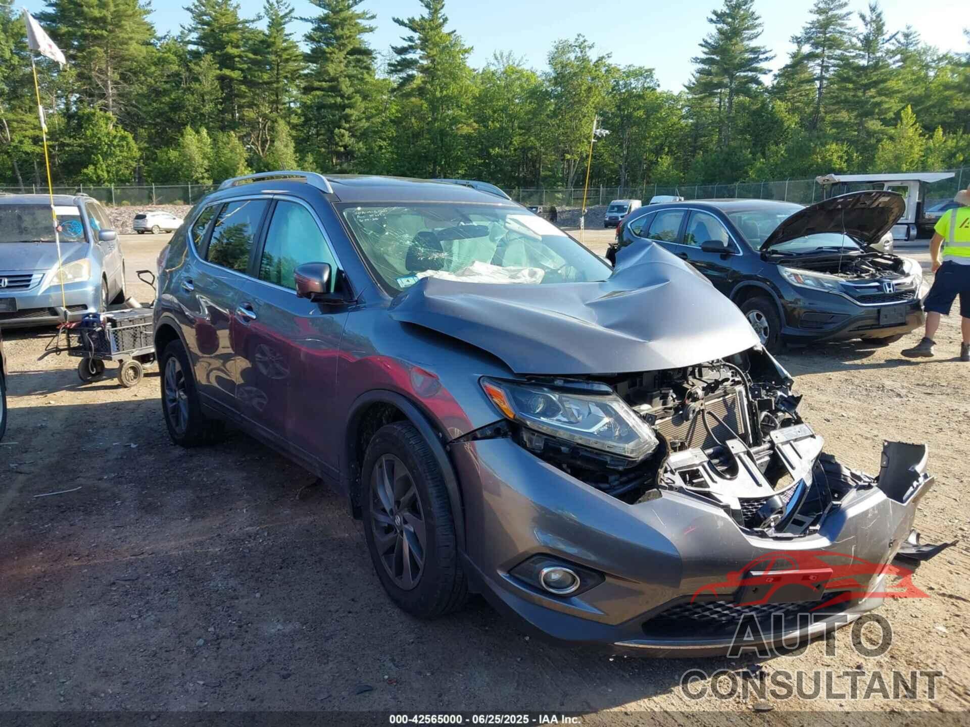 NISSAN ROGUE 2016 - 5N1AT2MV7GC762498