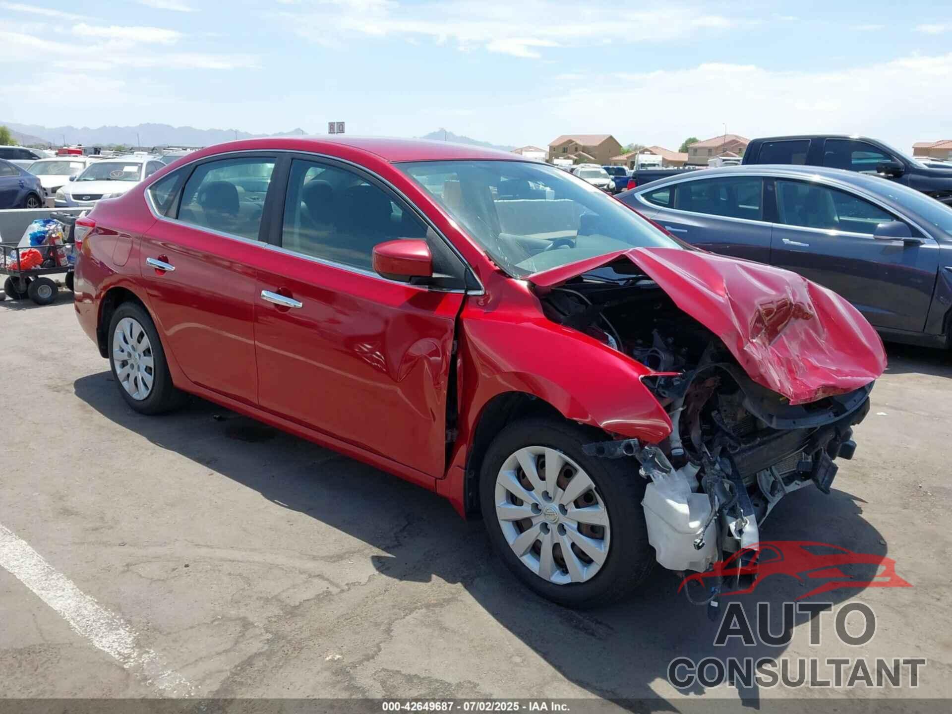 NISSAN SENTRA 2014 - 3N1AB7AP0EL688176