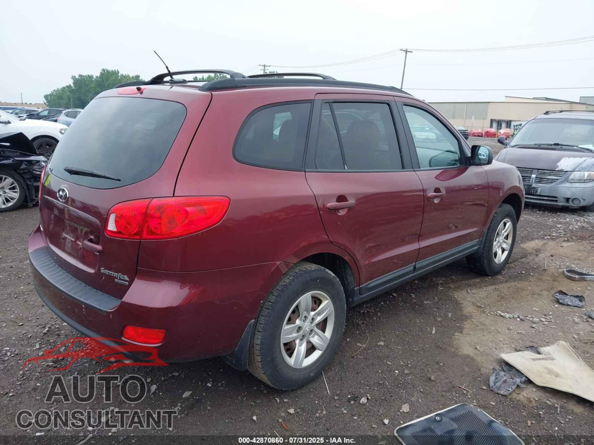 HYUNDAI SANTA FE 2009 - 5NMSG73D29H312264