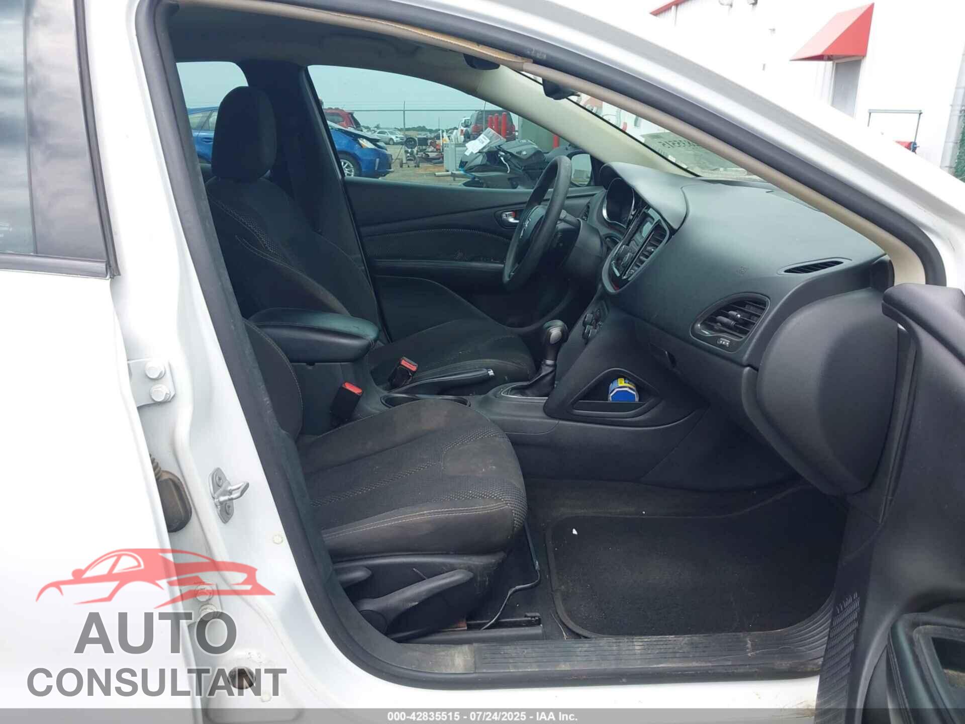 DODGE DART 2015 - 1C3CDFBB4FD373826