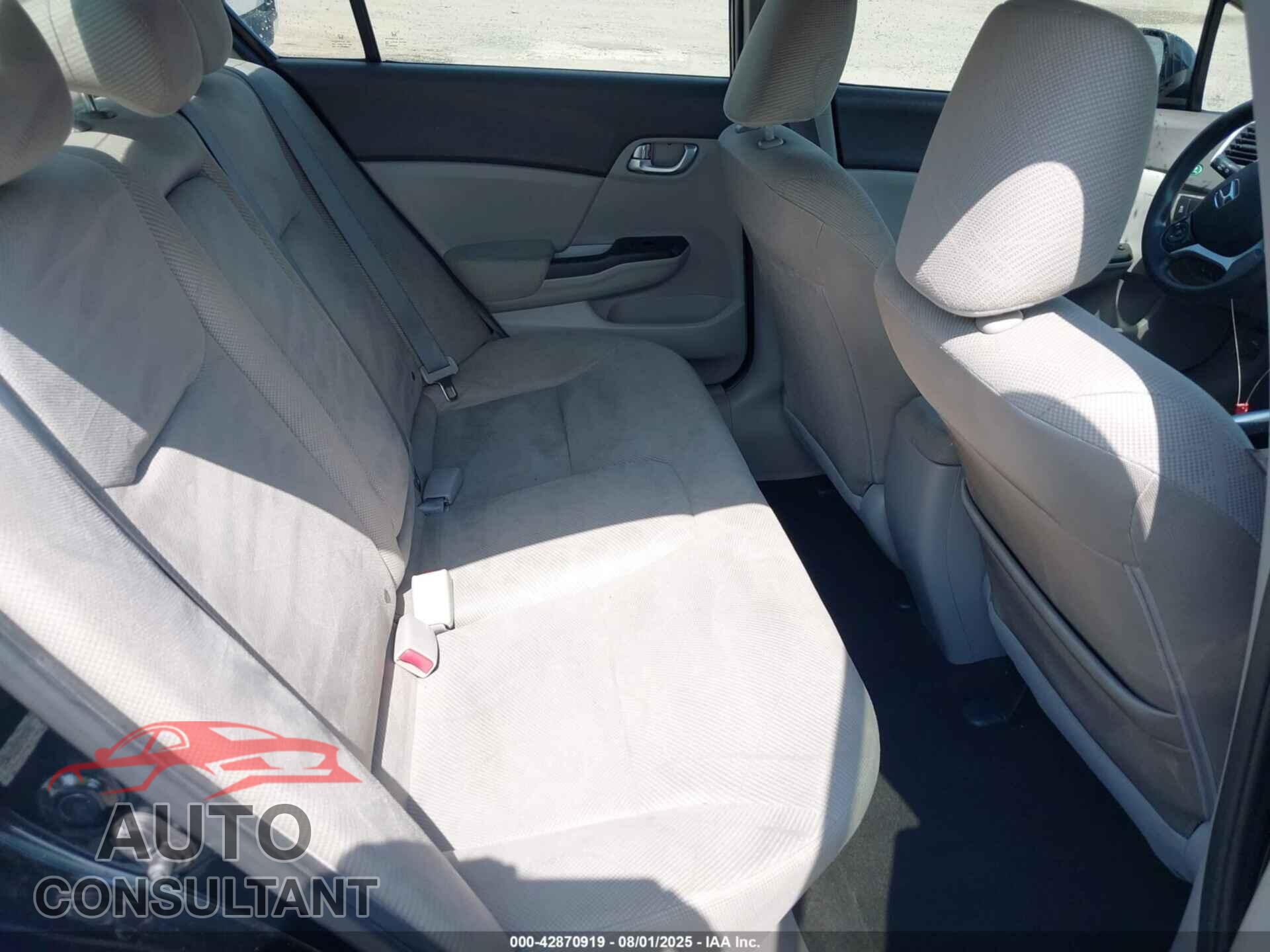 HONDA CIVIC 2012 - 2HGFB2F85CH313902