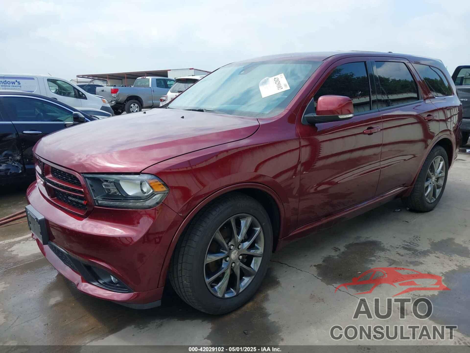 DODGE DURANGO 2017 - 1C4RDHDG7HC627239