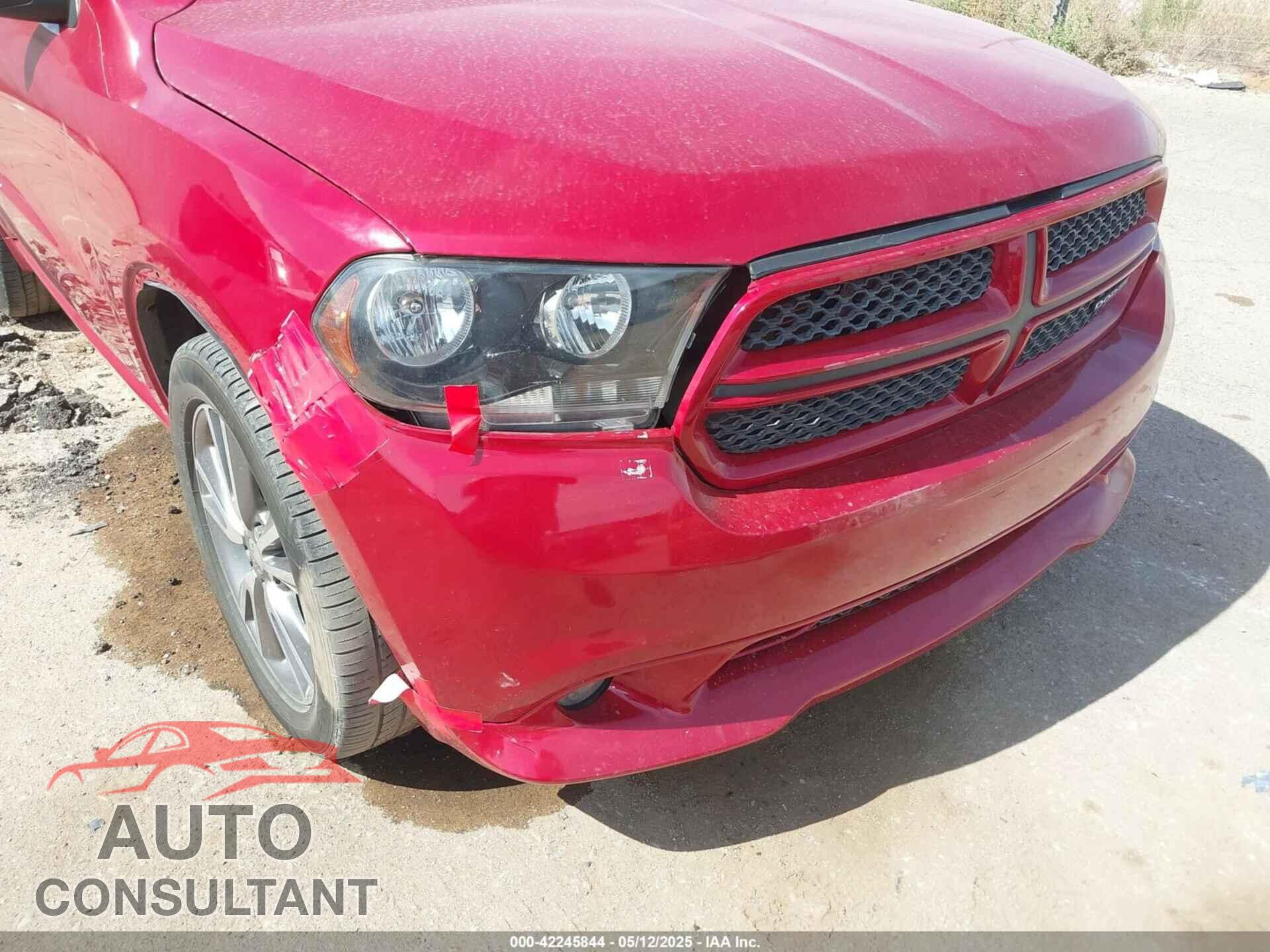 DODGE DURANGO 2013 - 1C4RDHAG0DC672411