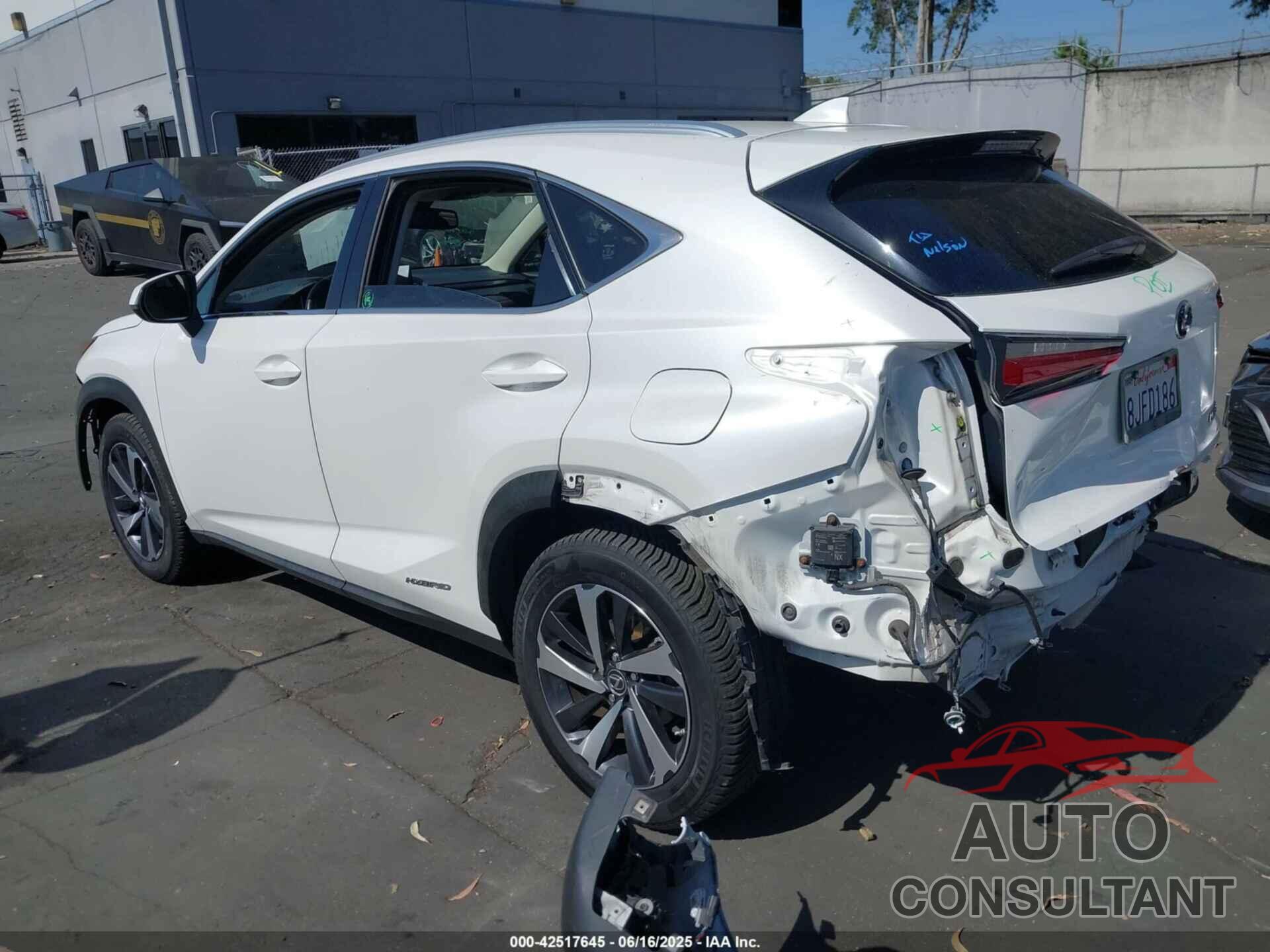 LEXUS NX 300H 2019 - JTJBJRBZ5K2117048