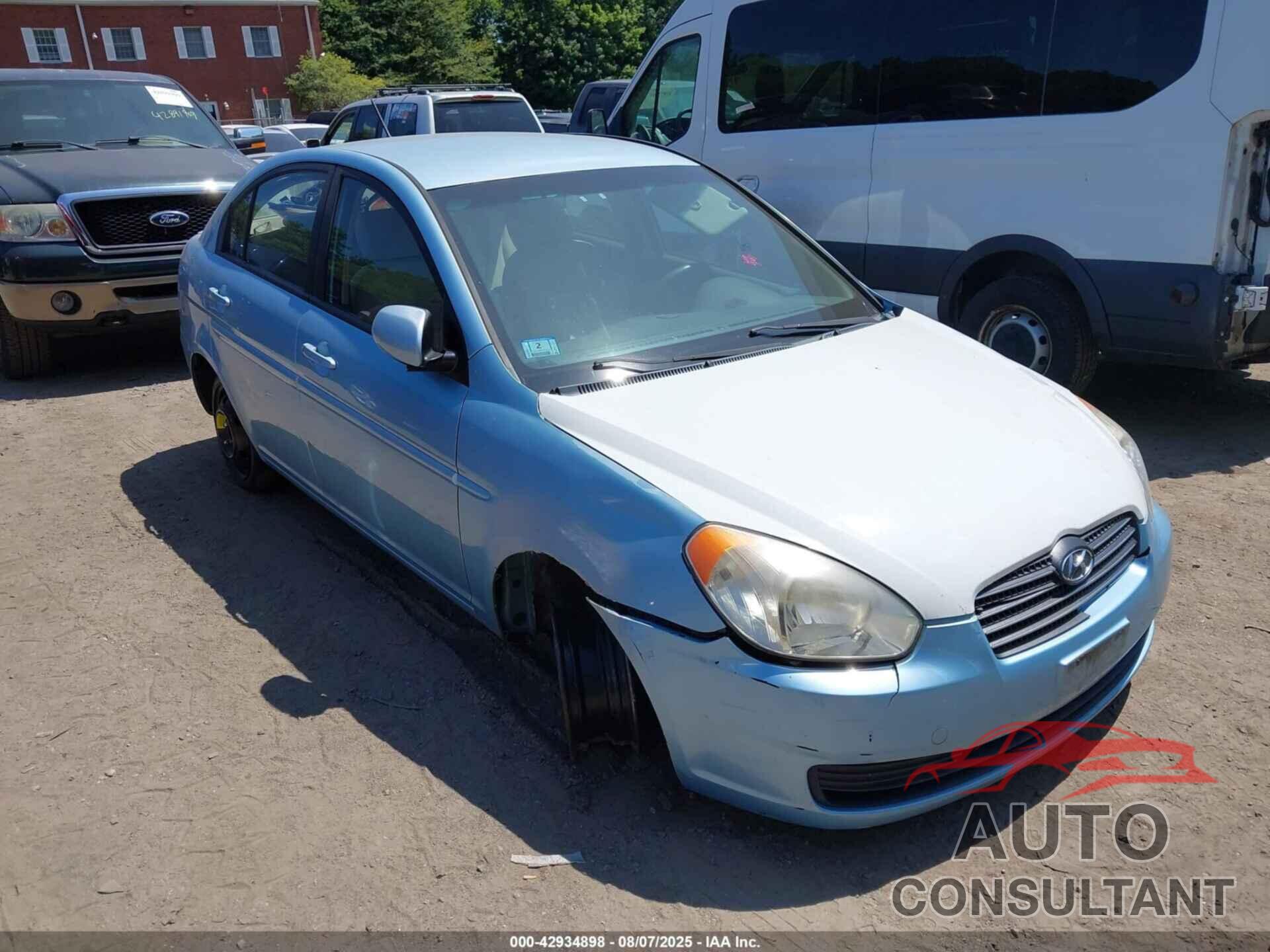 HYUNDAI ACCENT 2011 - KMHCN4AC0BU573227