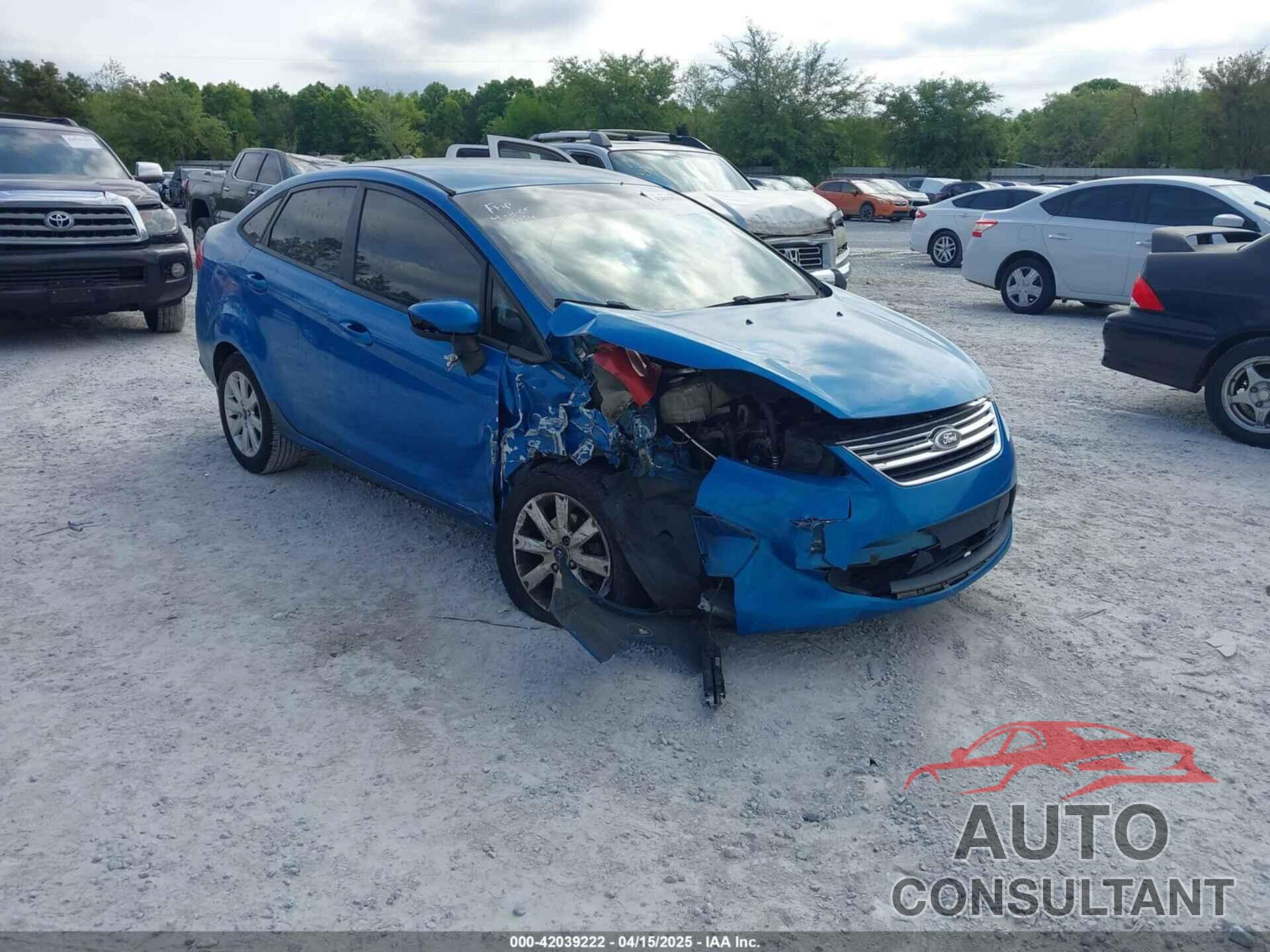 FORD FIESTA 2013 - 3FADP4BJ6DM192446