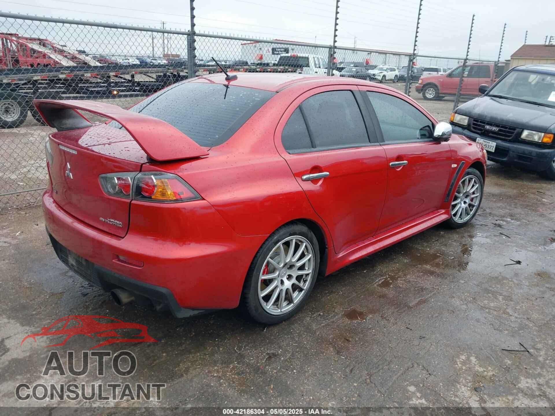 MITSUBISHI LANCER EVOLUTION 2014 - JA32W8FV0EU006839