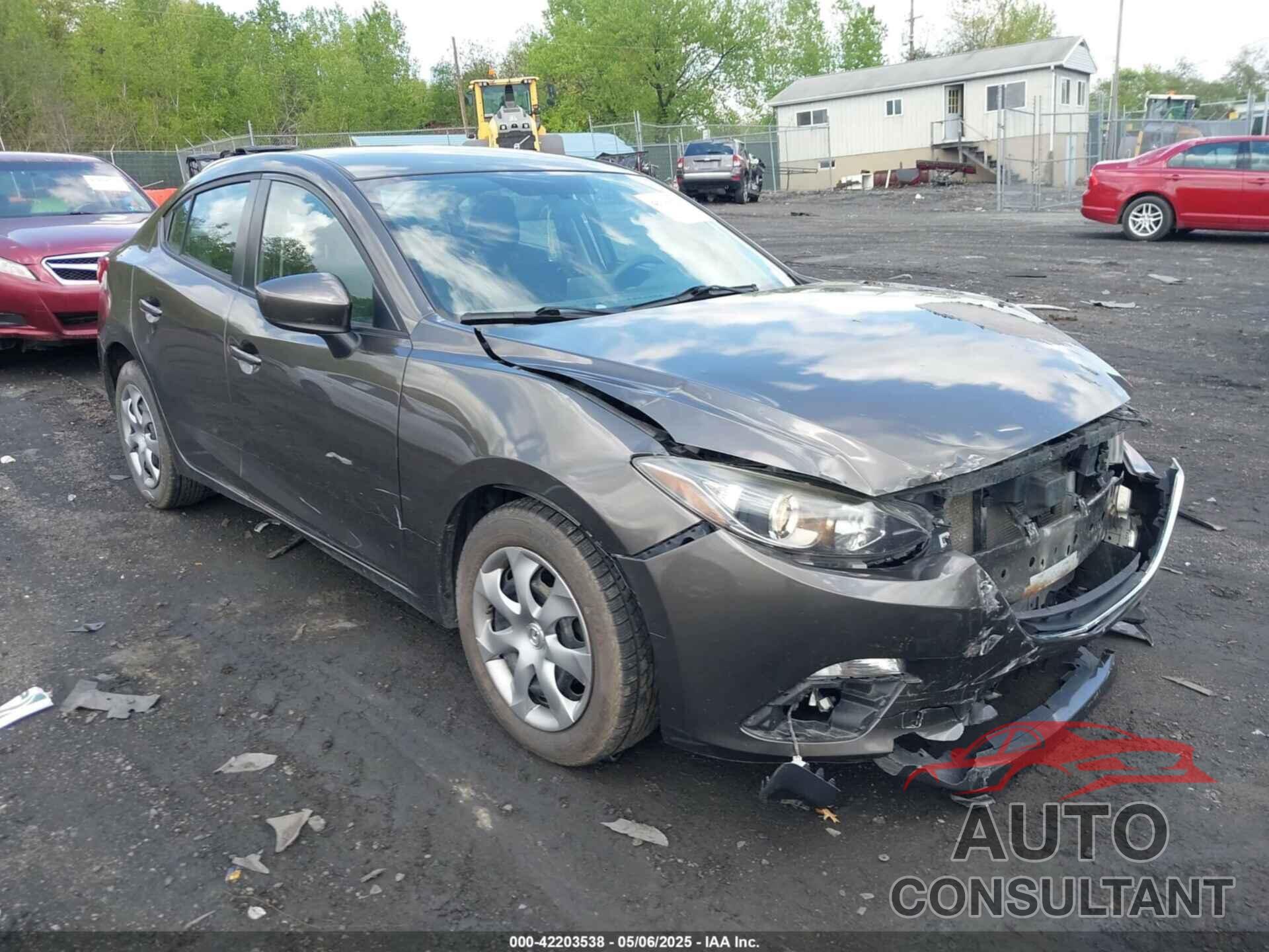 MAZDA MAZDA3 2015 - JM1BM1U75F1264974