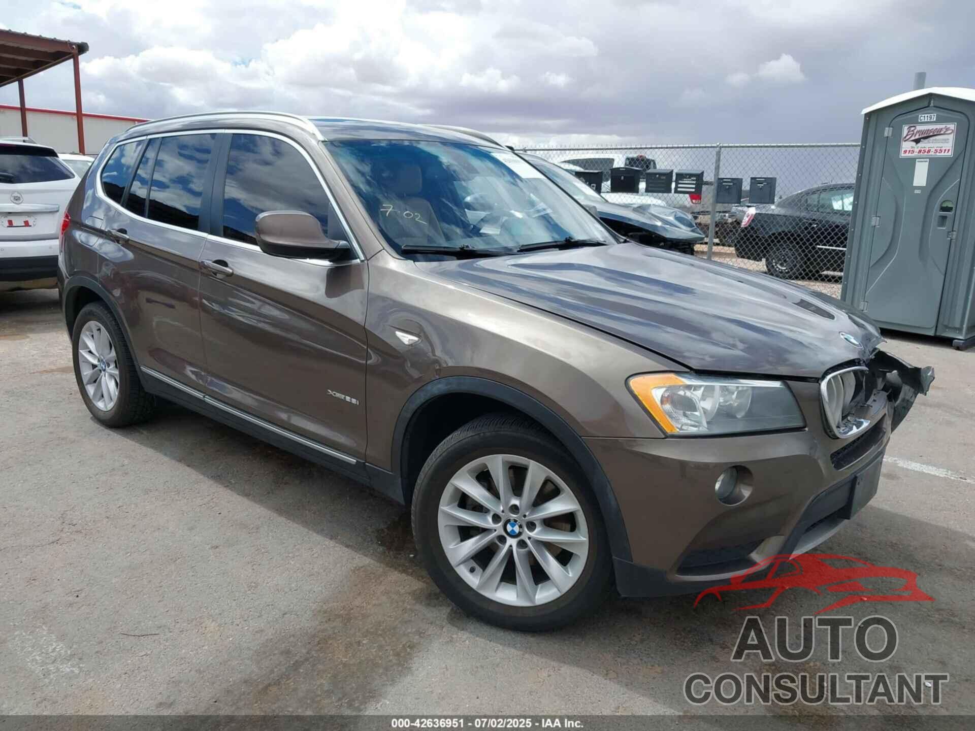 BMW X3 2012 - 5UXWX5C57CL717068
