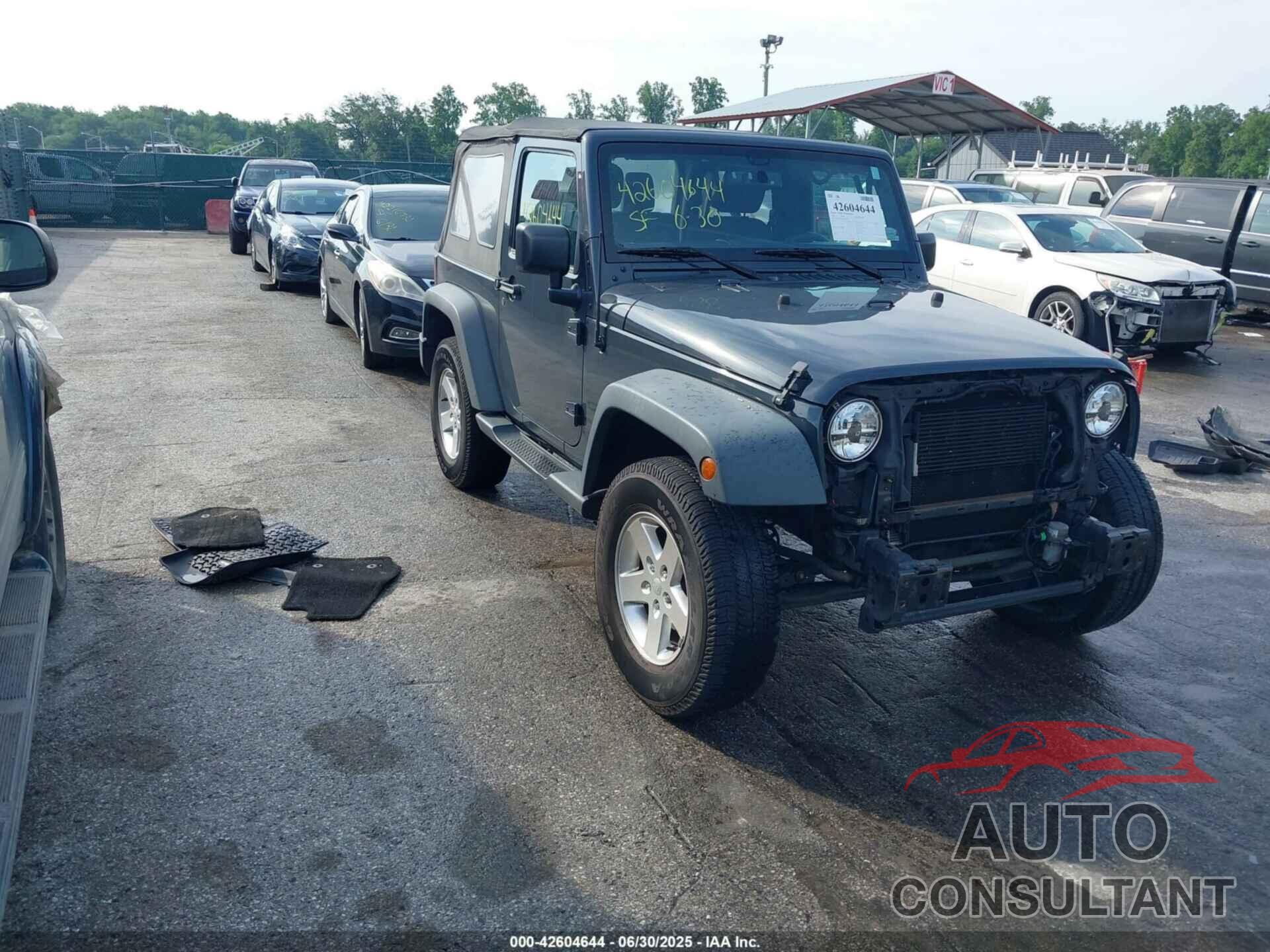 JEEP WRANGLER 2016 - 1C4AJWAG1GL201303