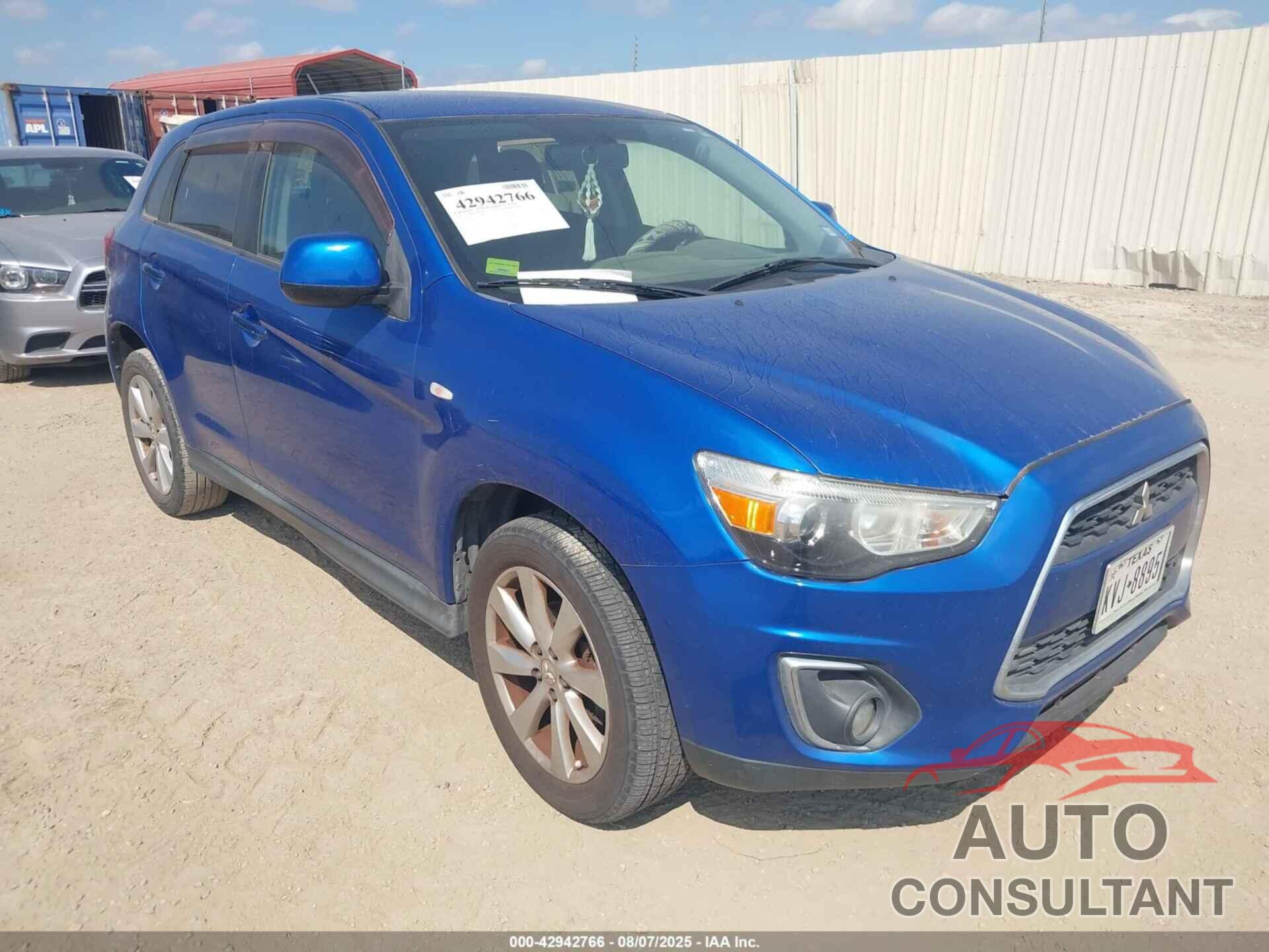MITSUBISHI OUTLANDER SPORT 2015 - 4A4AP3AU3FE053962