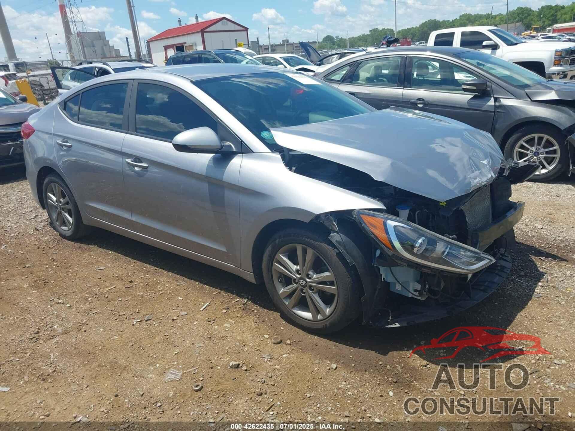 HYUNDAI ELANTRA 2017 - 5NPD84LF1HH031998