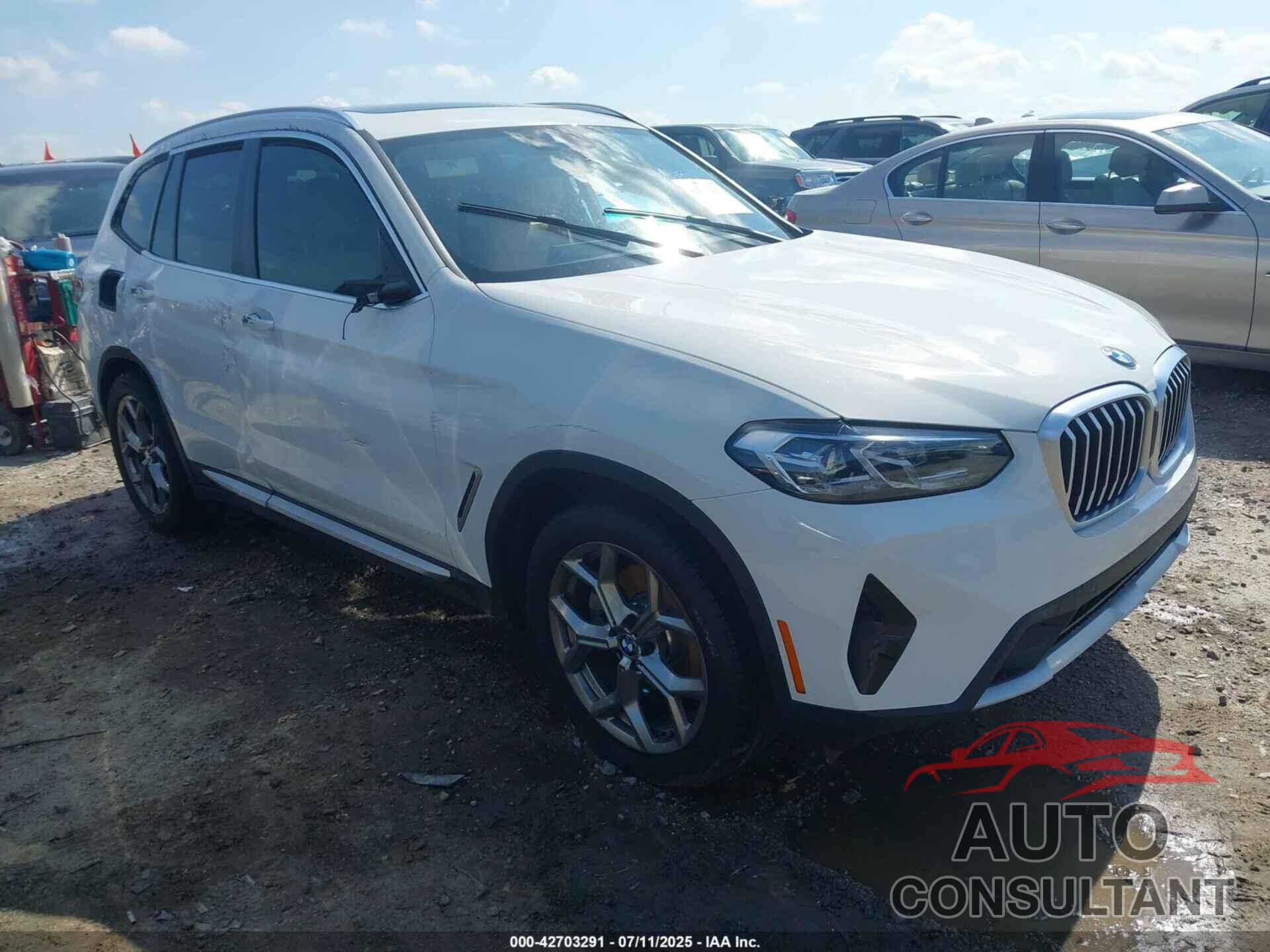 BMW X3 2022 - 5UX53DP07N9M93588