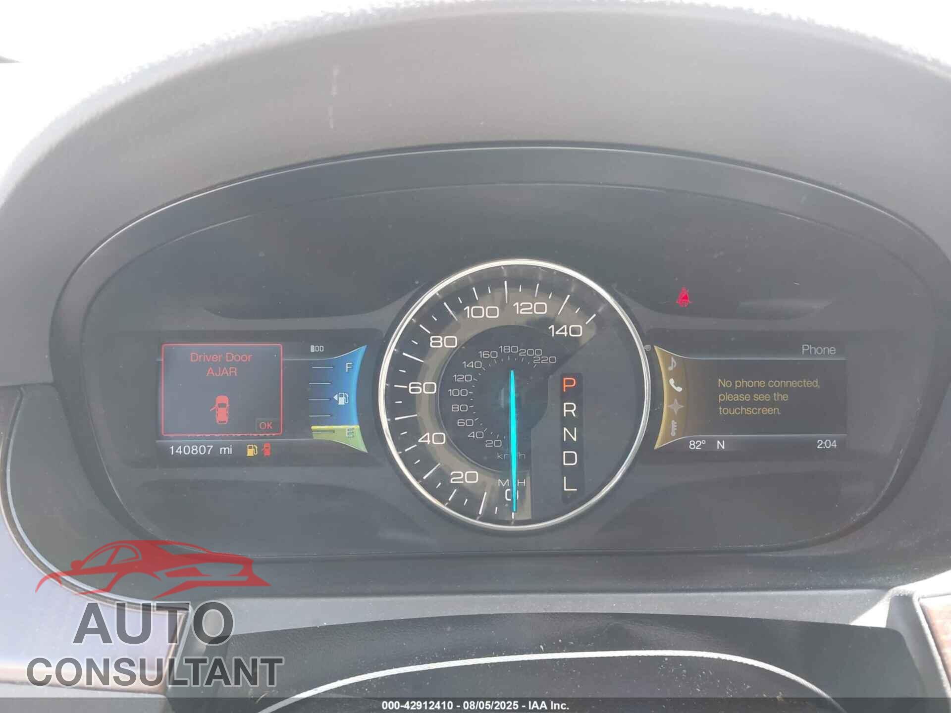 FORD EDGE 2012 - 2FMDK3K9XCBA04211