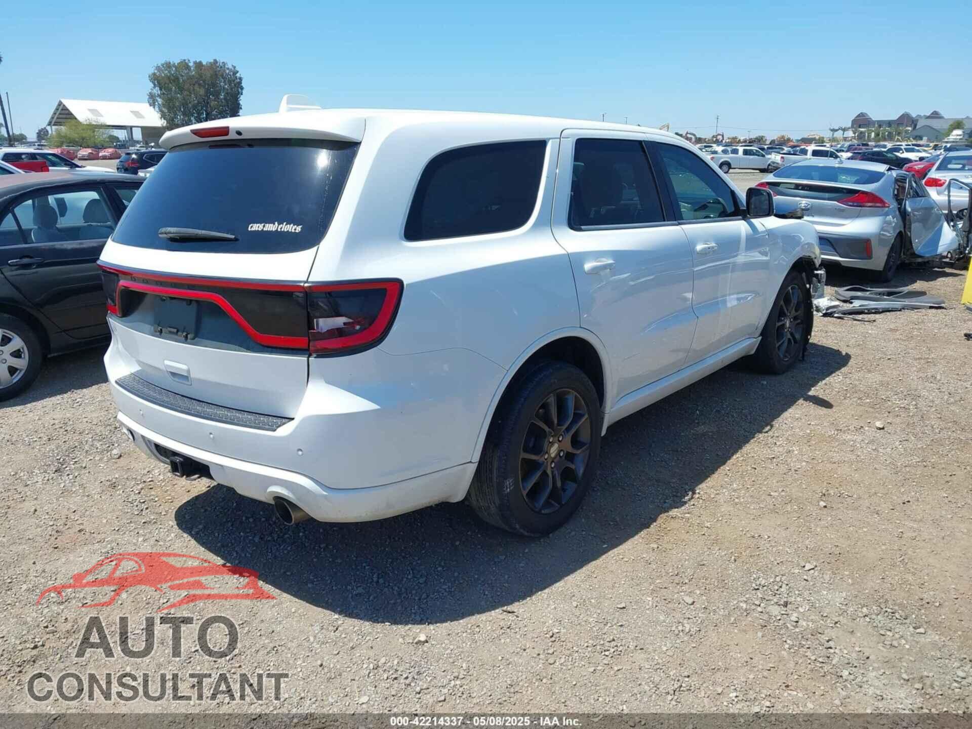 DODGE DURANGO 2016 - 1C4SDHCT4GC346529