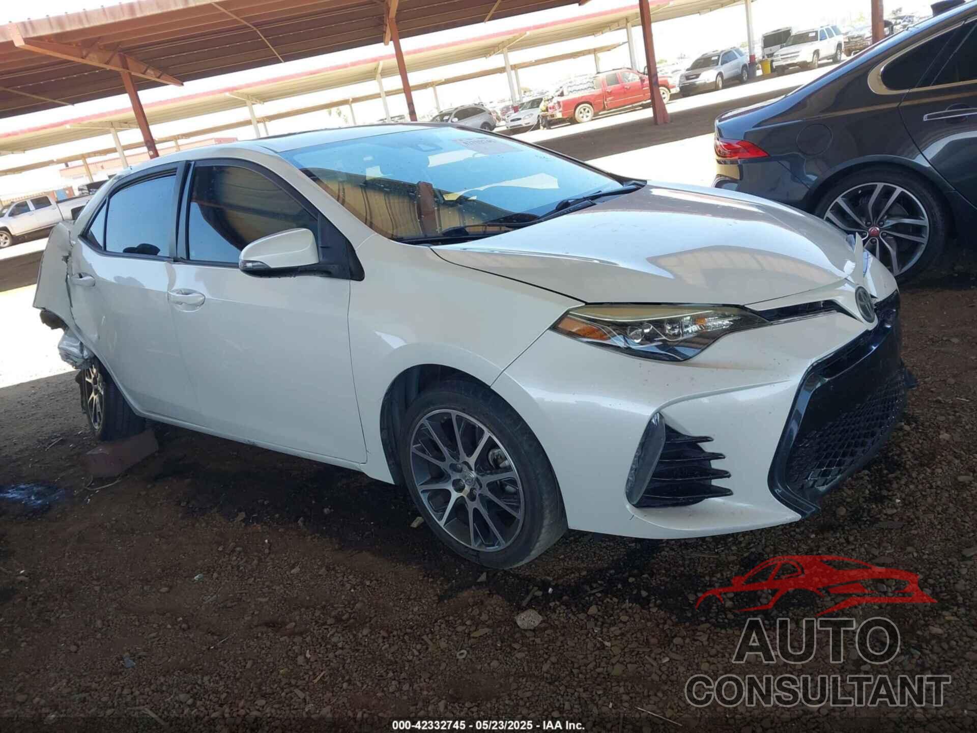 TOYOTA COROLLA 2017 - 5YFBURHE3HP636849