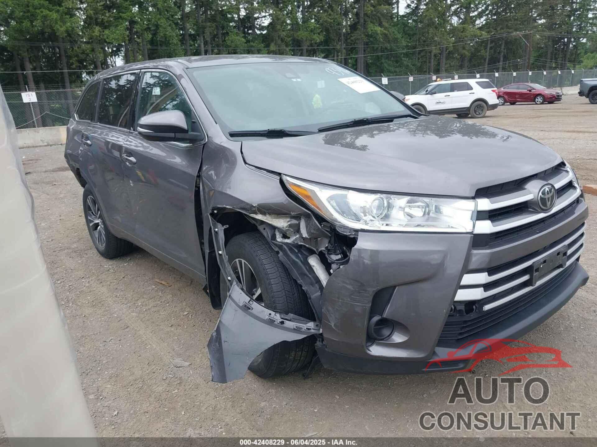 TOYOTA HIGHLANDER 2017 - 5TDBZRFH8HS429346