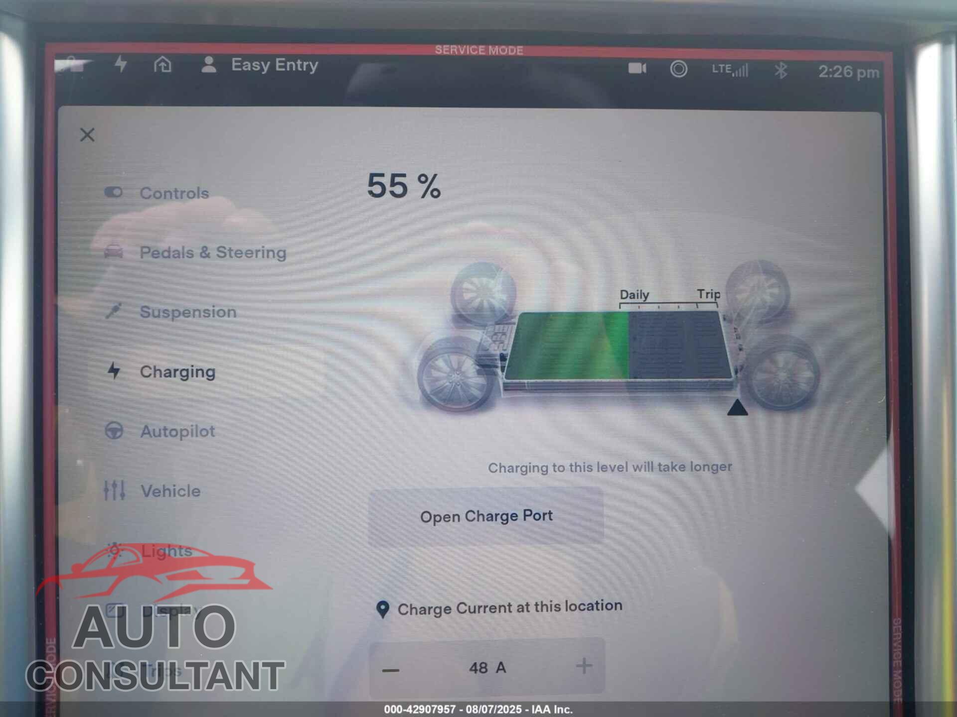 TESLA MODEL S 2017 - 5YJSA1E22HF232022