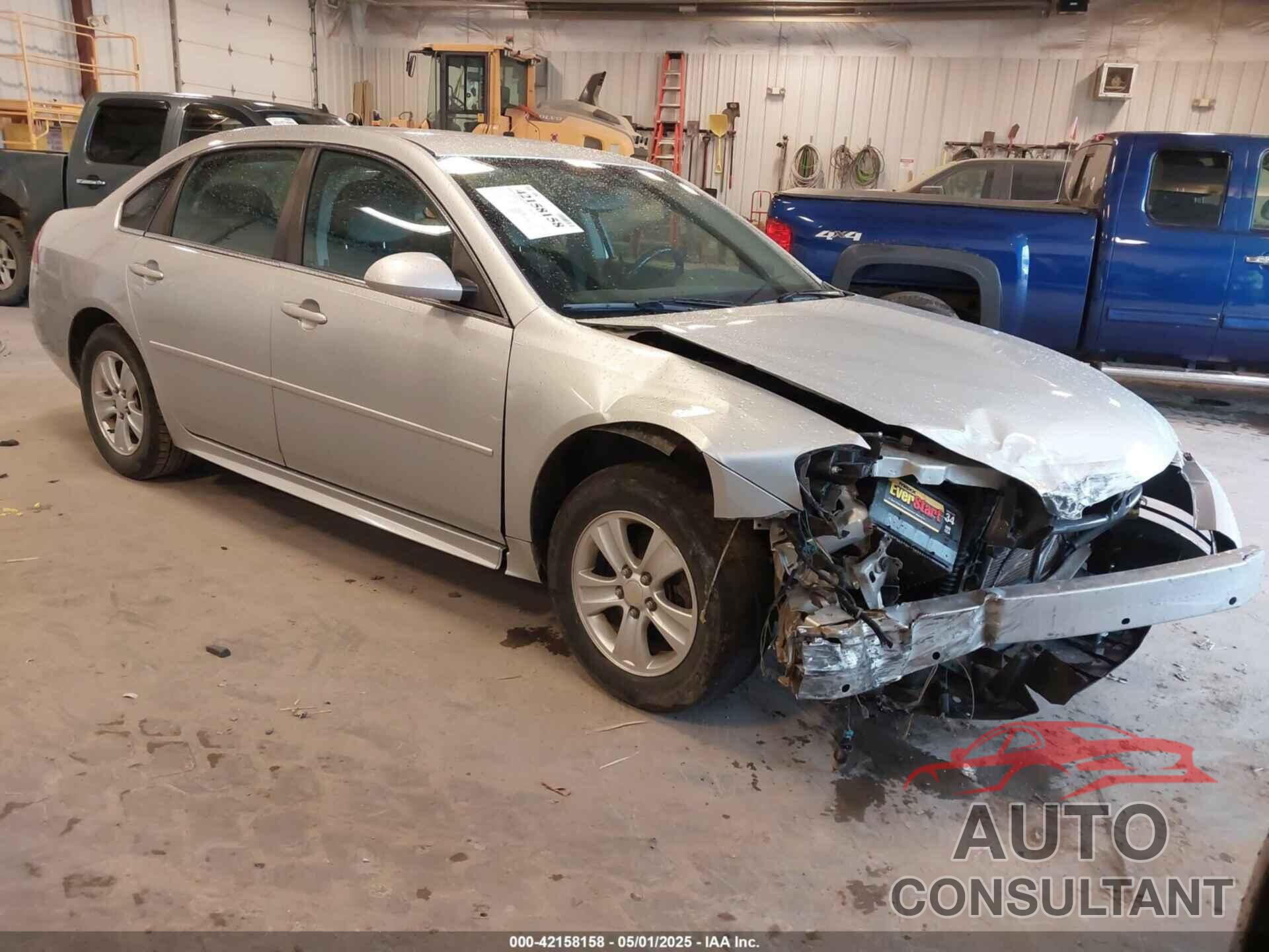 CHEVROLET IMPALA 2012 - 2G1WA5E38C1115566