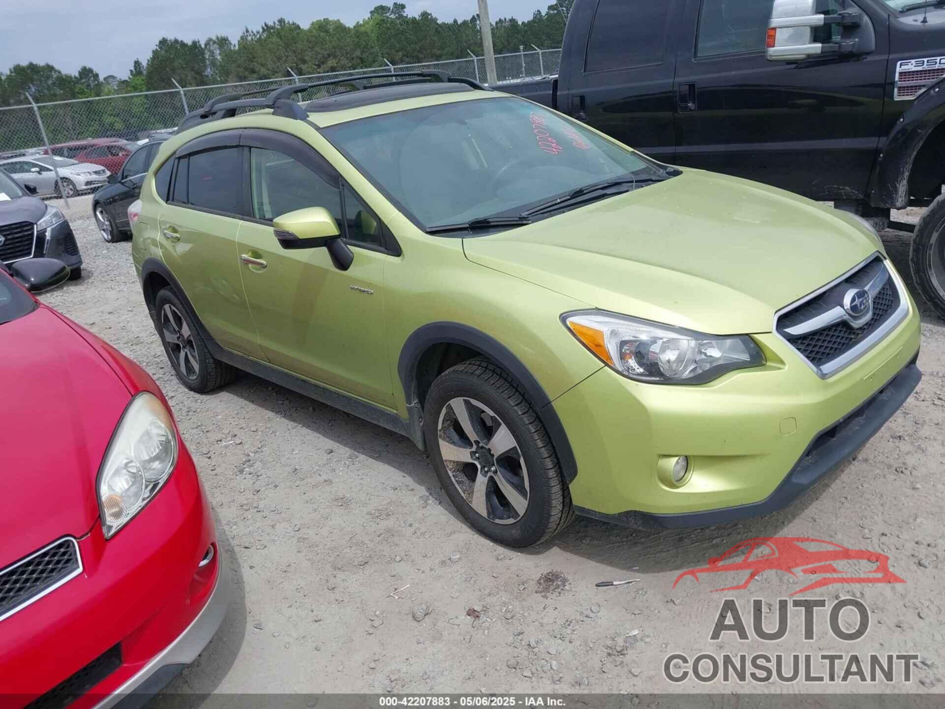 SUBARU XV CROSSTREK HYBRID 2015 - JF2GPBPC3FH221304