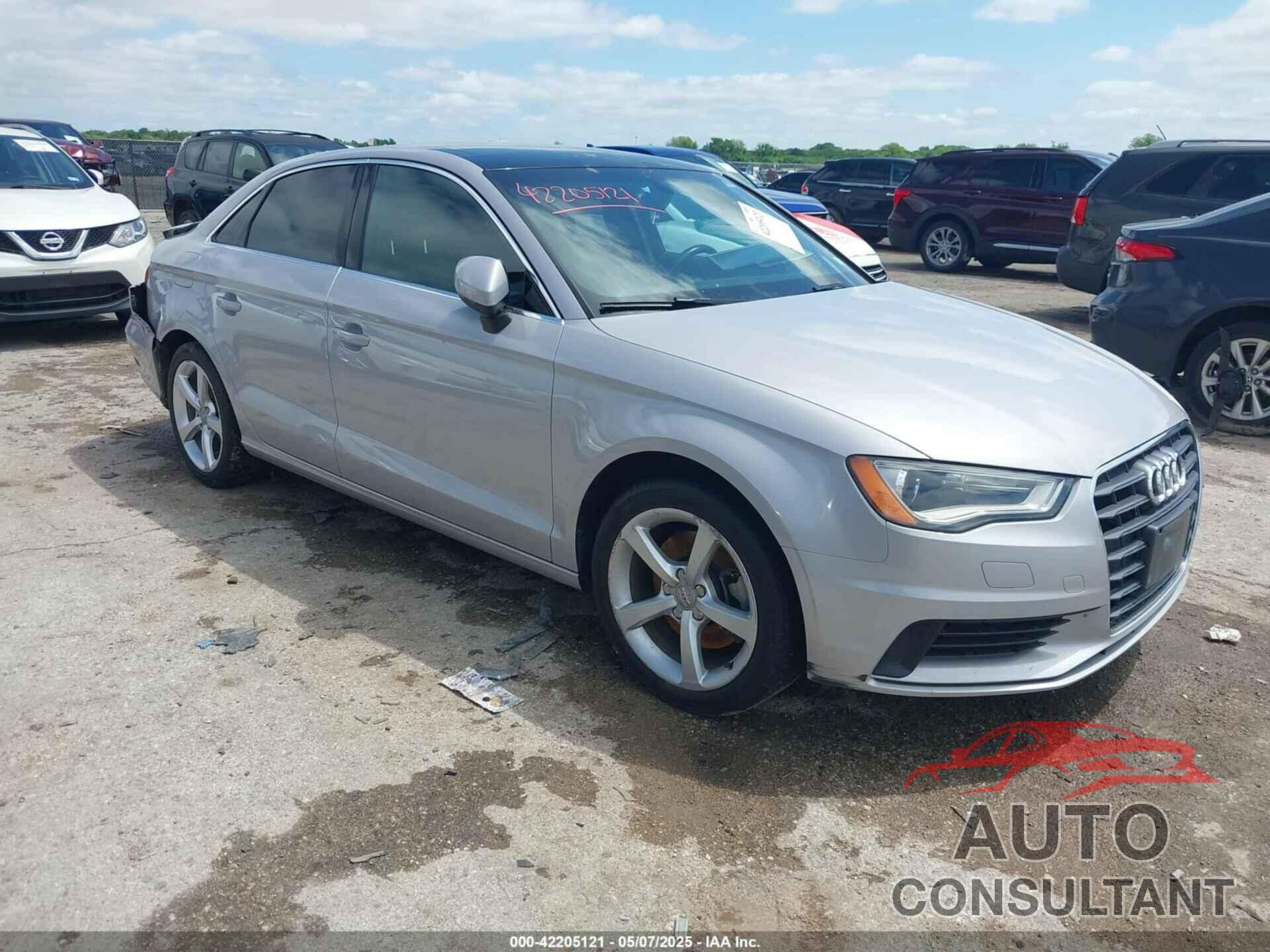 AUDI A3 2015 - WAUACGFF1F1087004
