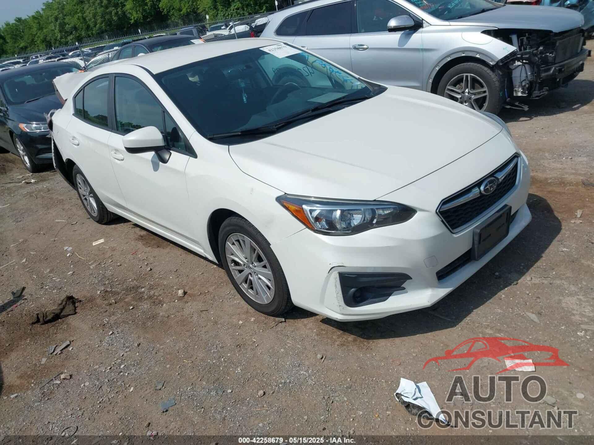 SUBARU IMPREZA 2018 - 4S3GKAB65J3612243