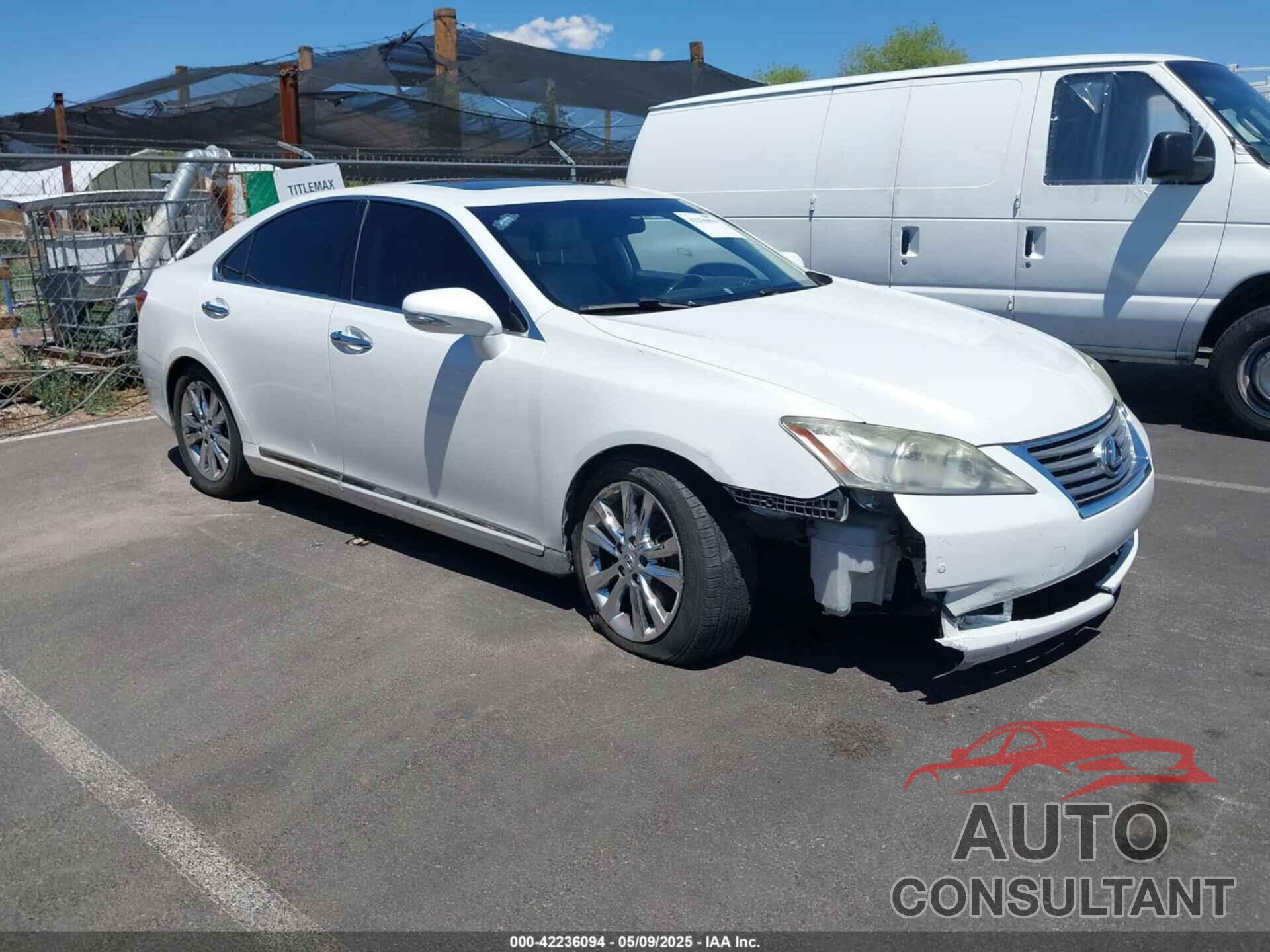 LEXUS ES 350 2010 - JTHBK1EG0A2367645