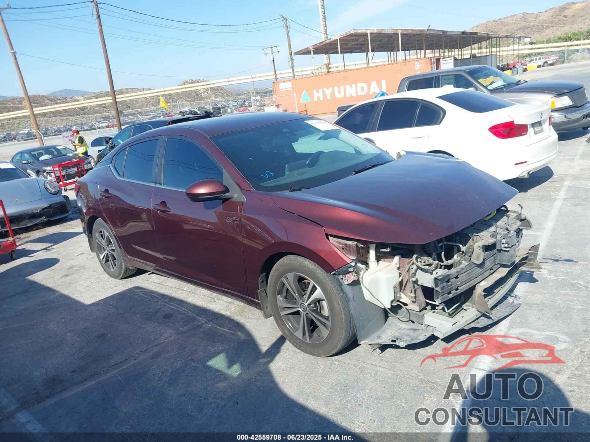 NISSAN SENTRA 2022 - 3N1AB8CV3NY209544
