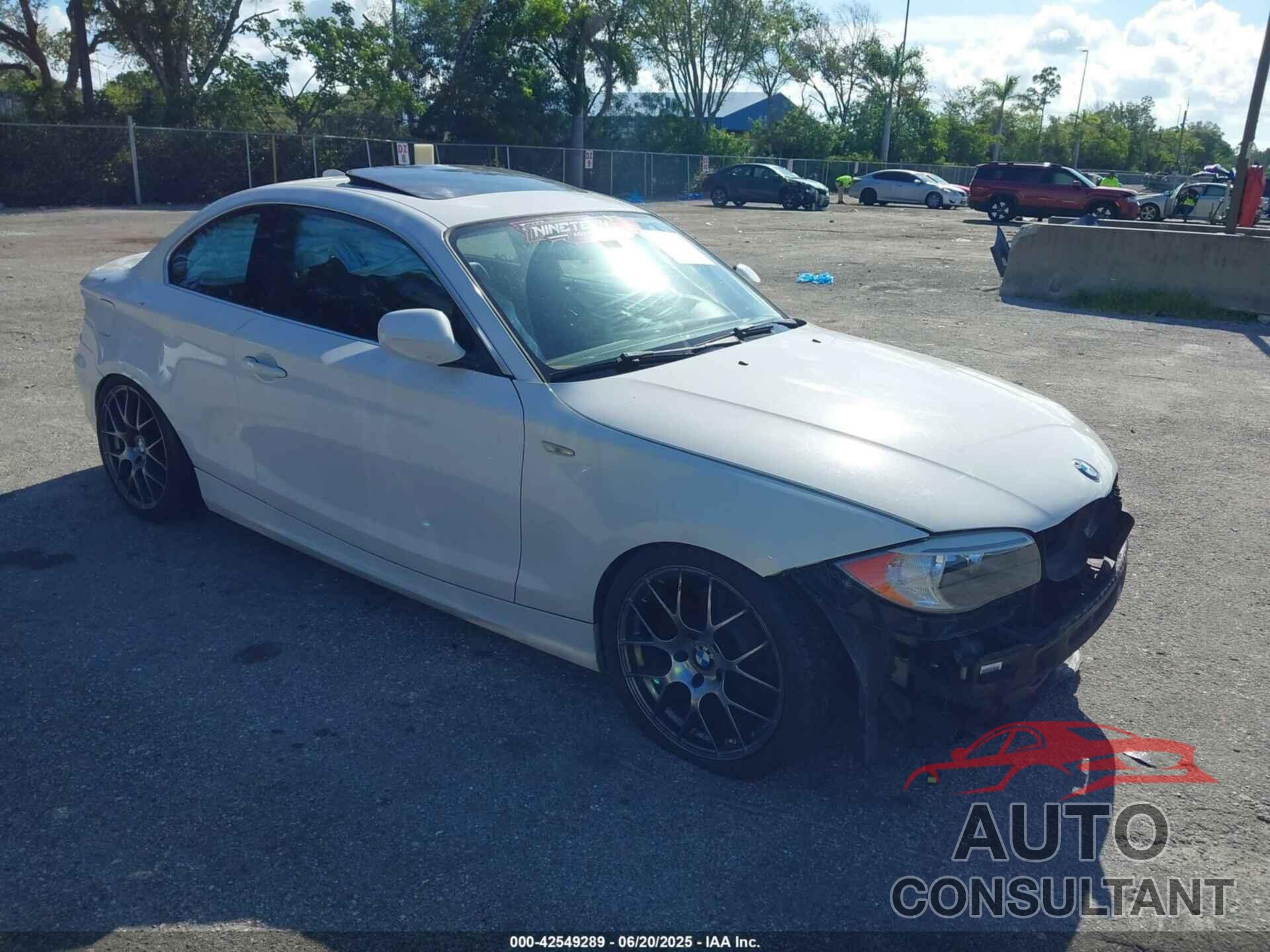 BMW 128I 2013 - WBAUP7C51DVP25285