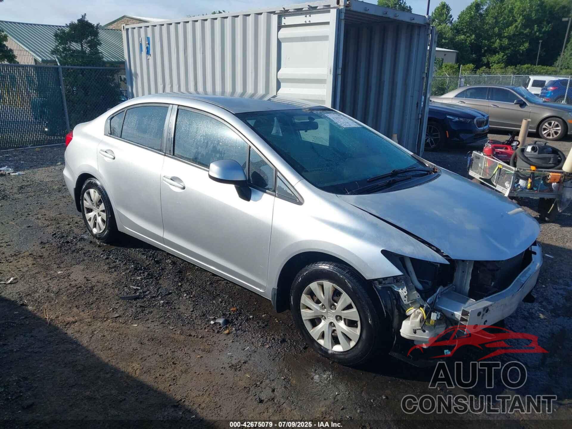 HONDA CIVIC 2012 - 2HGFB2F59CH309020