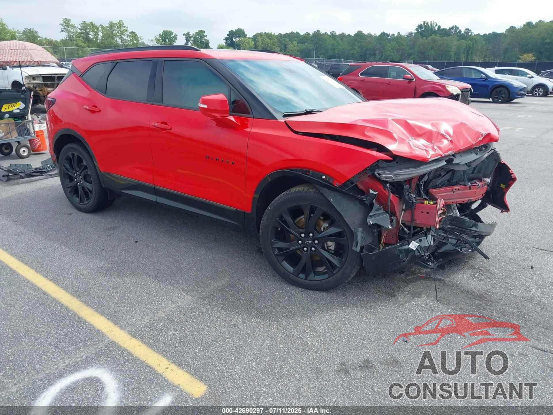 CHEVROLET BLAZER 2020 - 3GNKBERS2LS576312