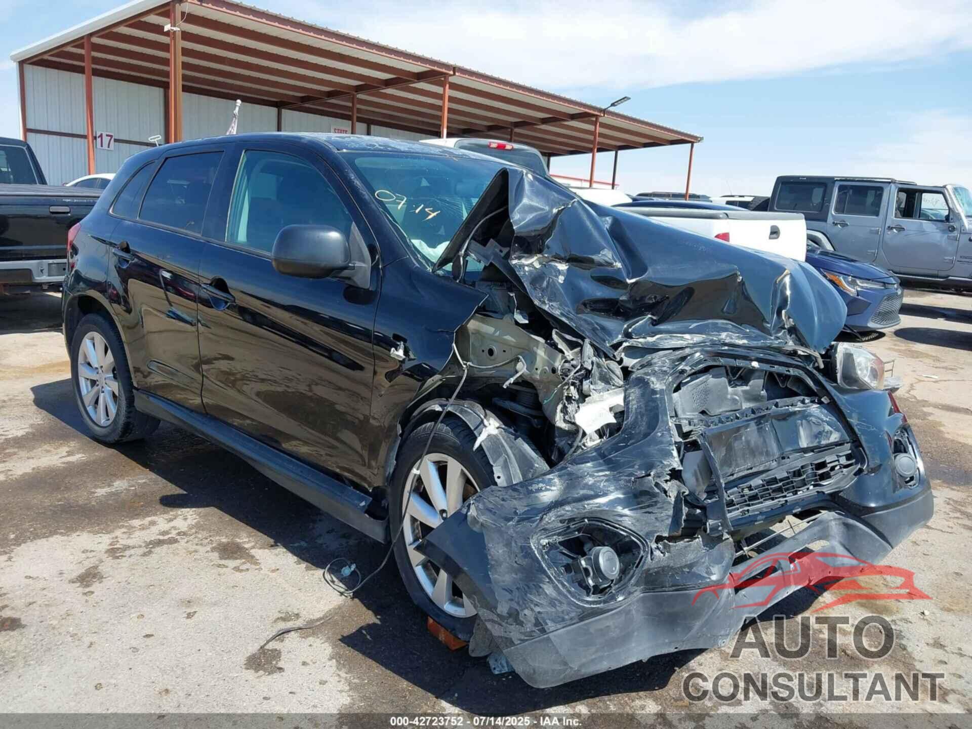 MITSUBISHI OUTLANDER SPORT 2015 - 4A4AP3AU6FE045080