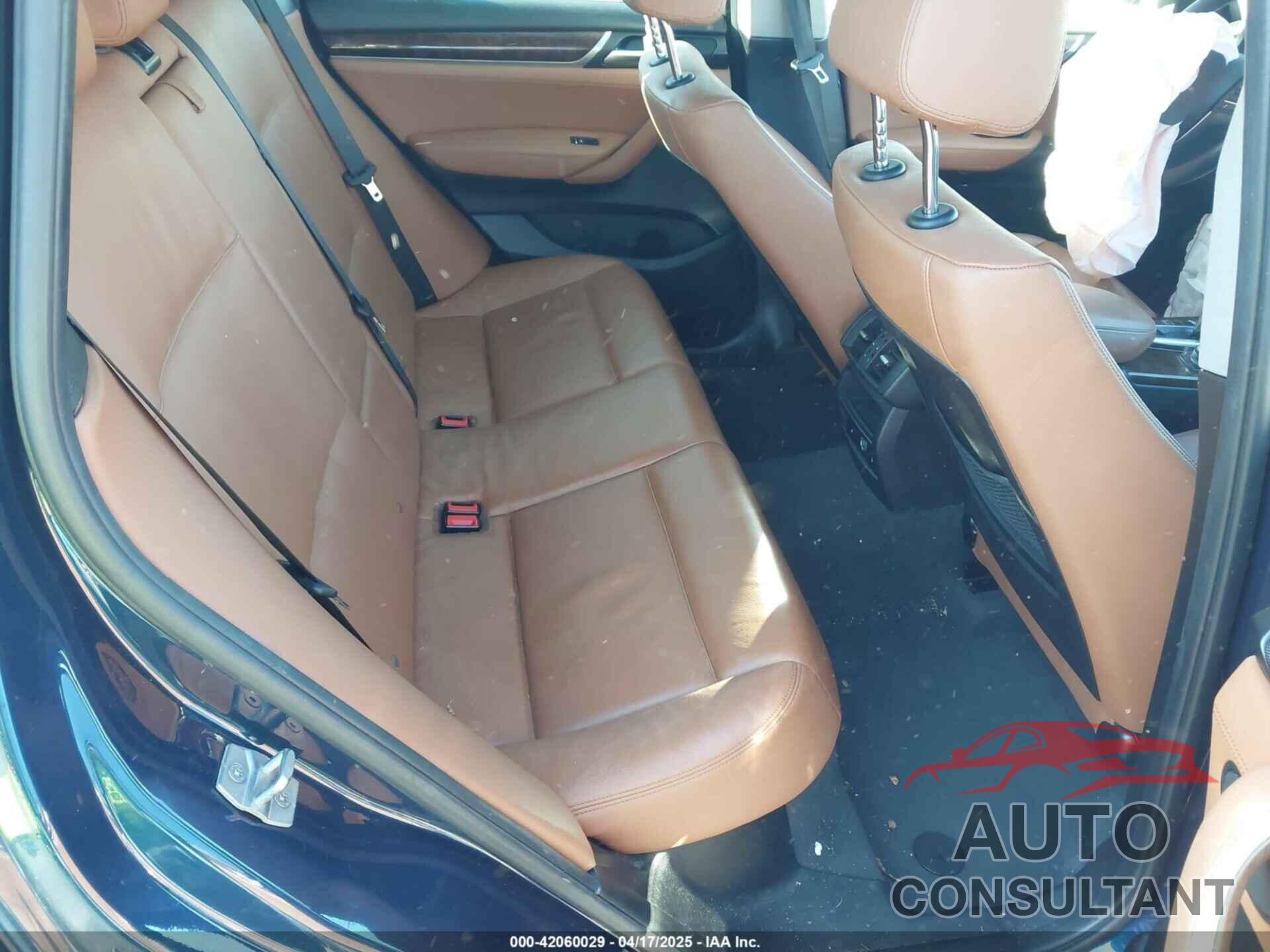 BMW X3 2017 - 5UXWX9C55H0T09474