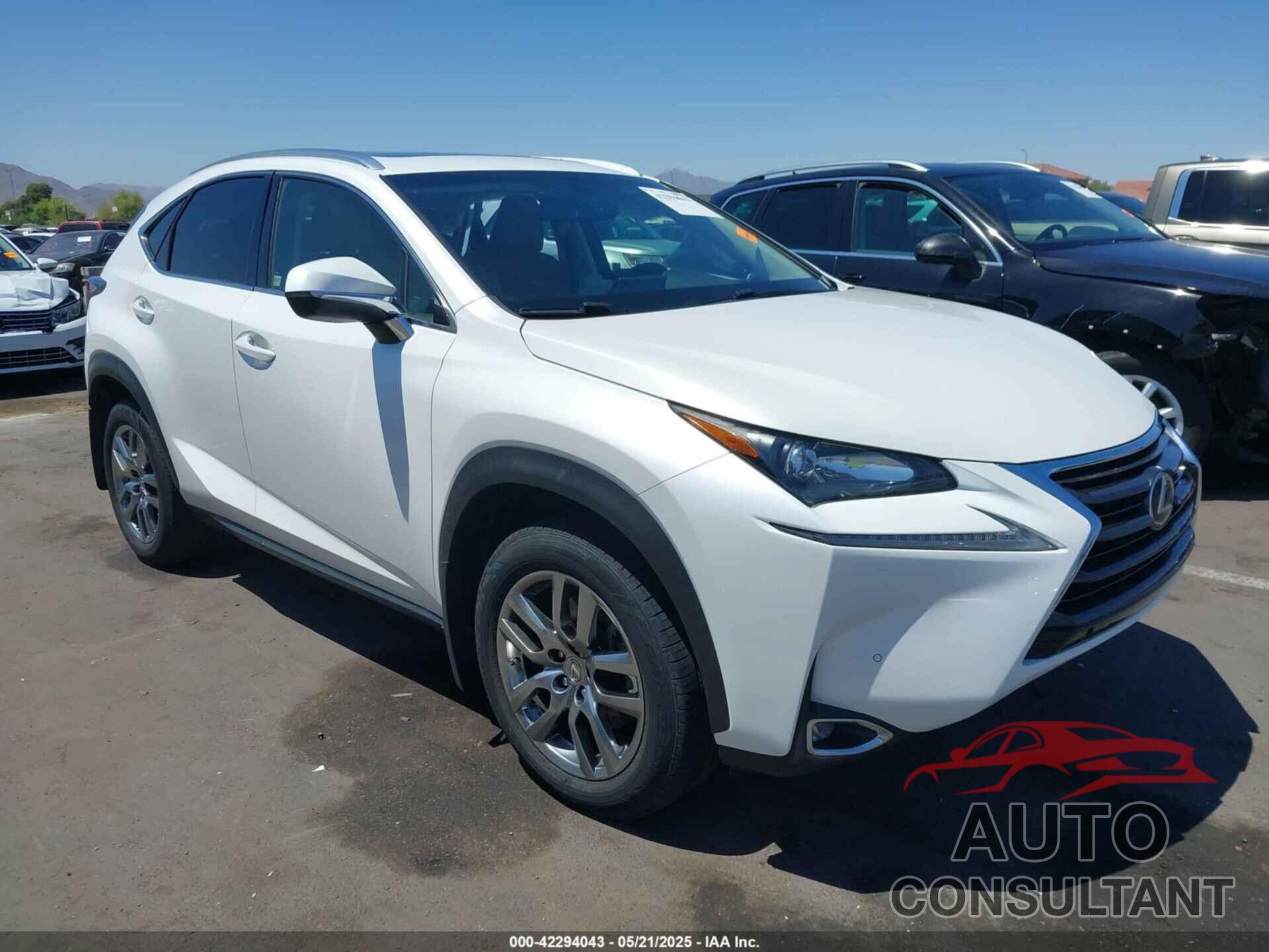 LEXUS NX 200T 2015 - JTJBARBZ7F2004904