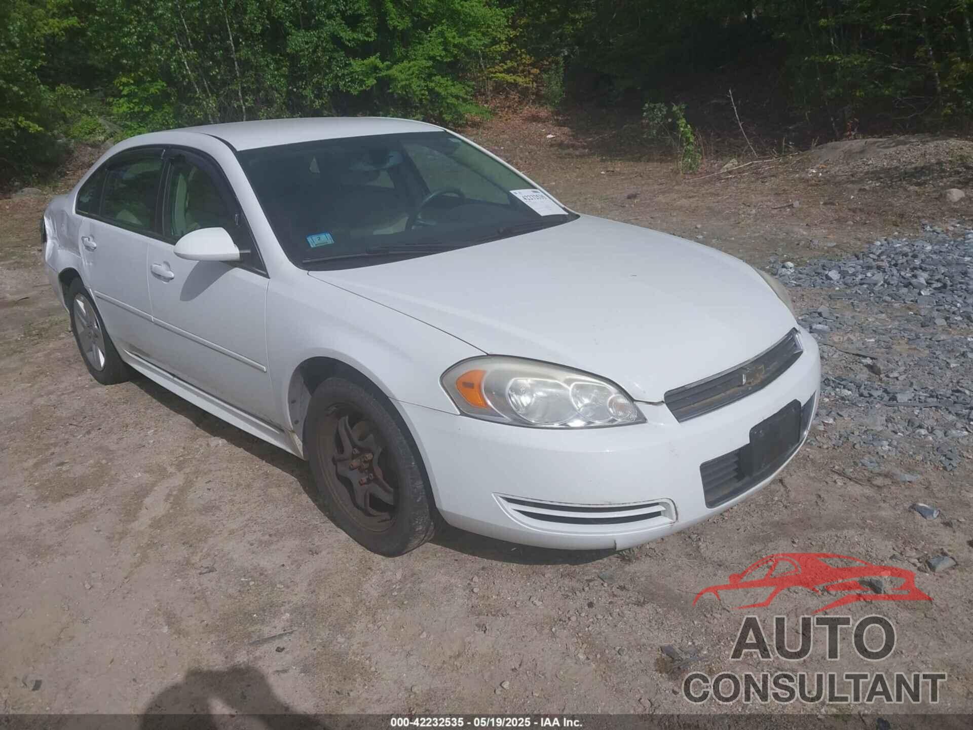 CHEVROLET IMPALA 2011 - 2G1WF5EK7B1100256