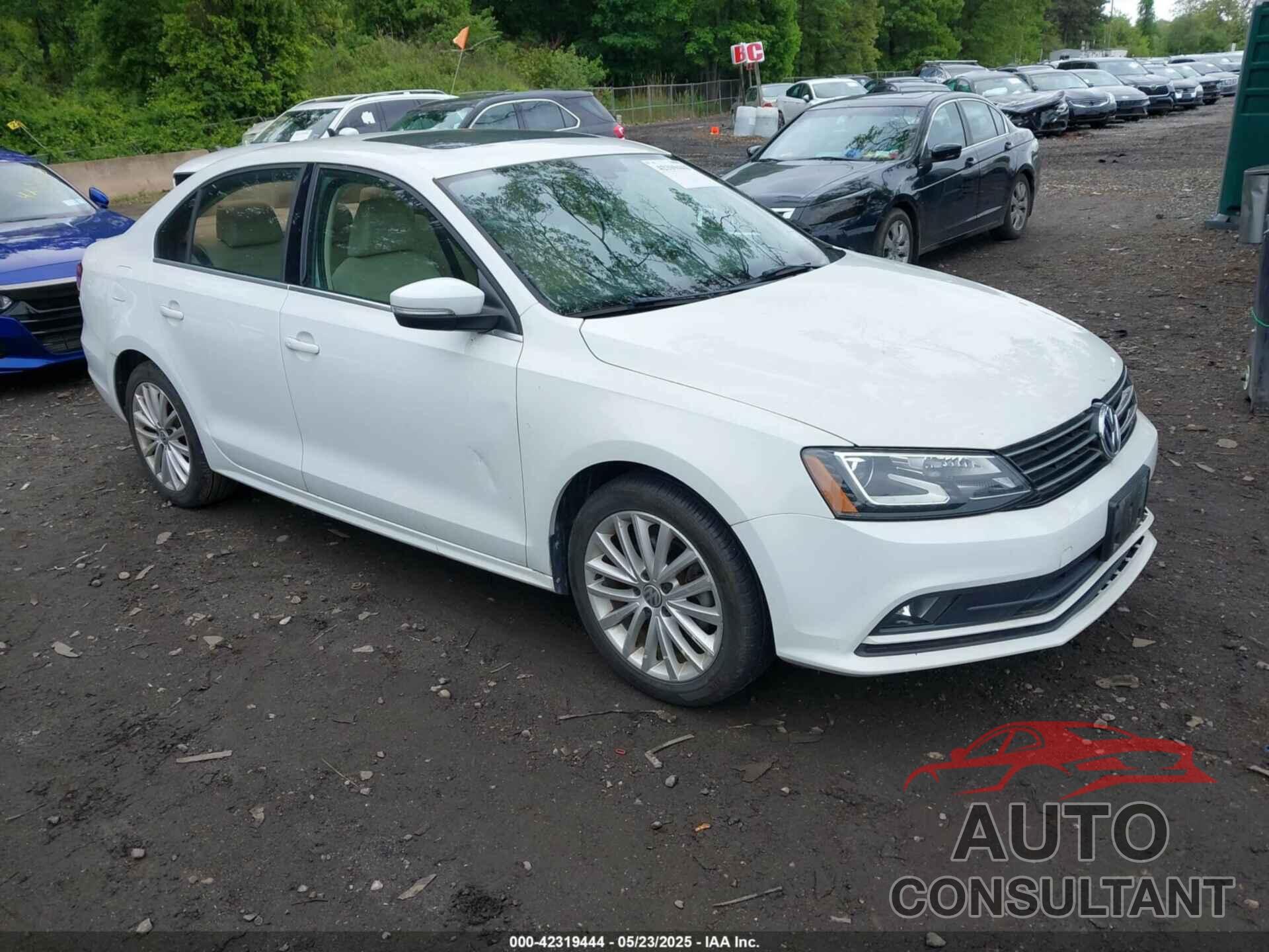 VOLKSWAGEN JETTA 2016 - 3VWL07AJ3GM297959