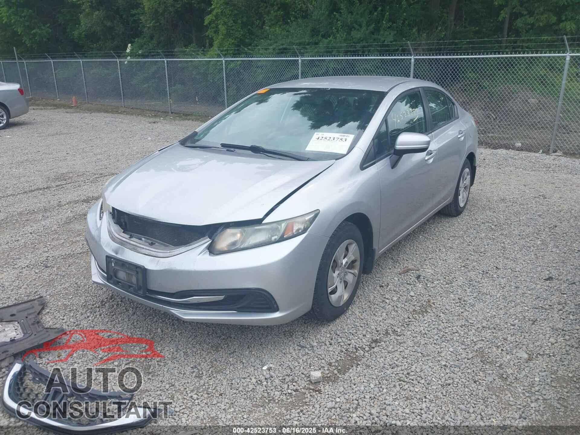 HONDA CIVIC 2014 - 19XFB2F59EE055189