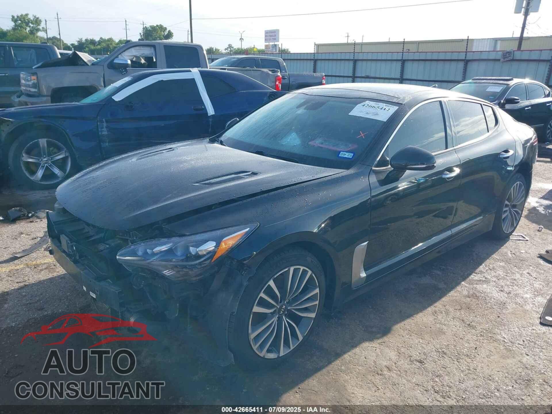 KIA STINGER 2019 - KNAE25LA2K6064362