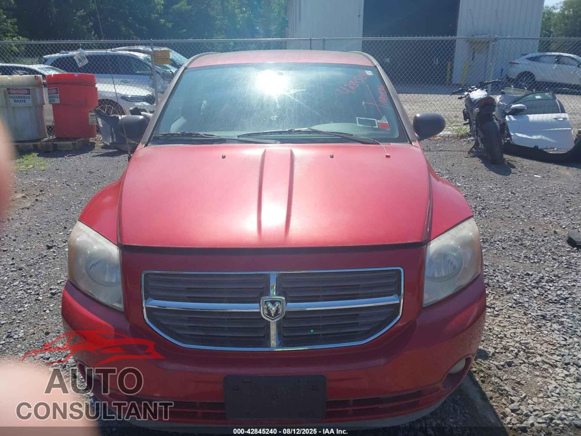 DODGE CALIBER 2012 - 1C3CDWDA1CD533208