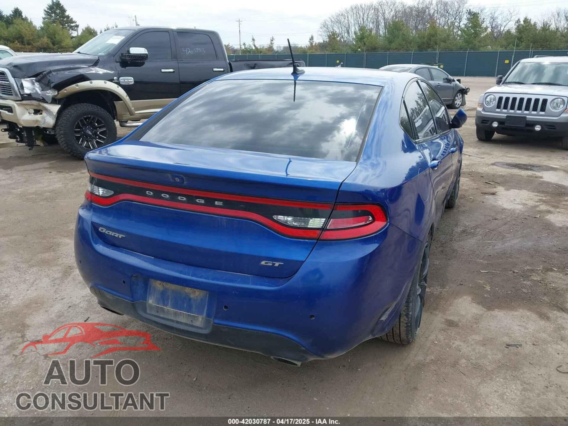 DODGE DART 2014 - 1C3CDFEB0ED702953