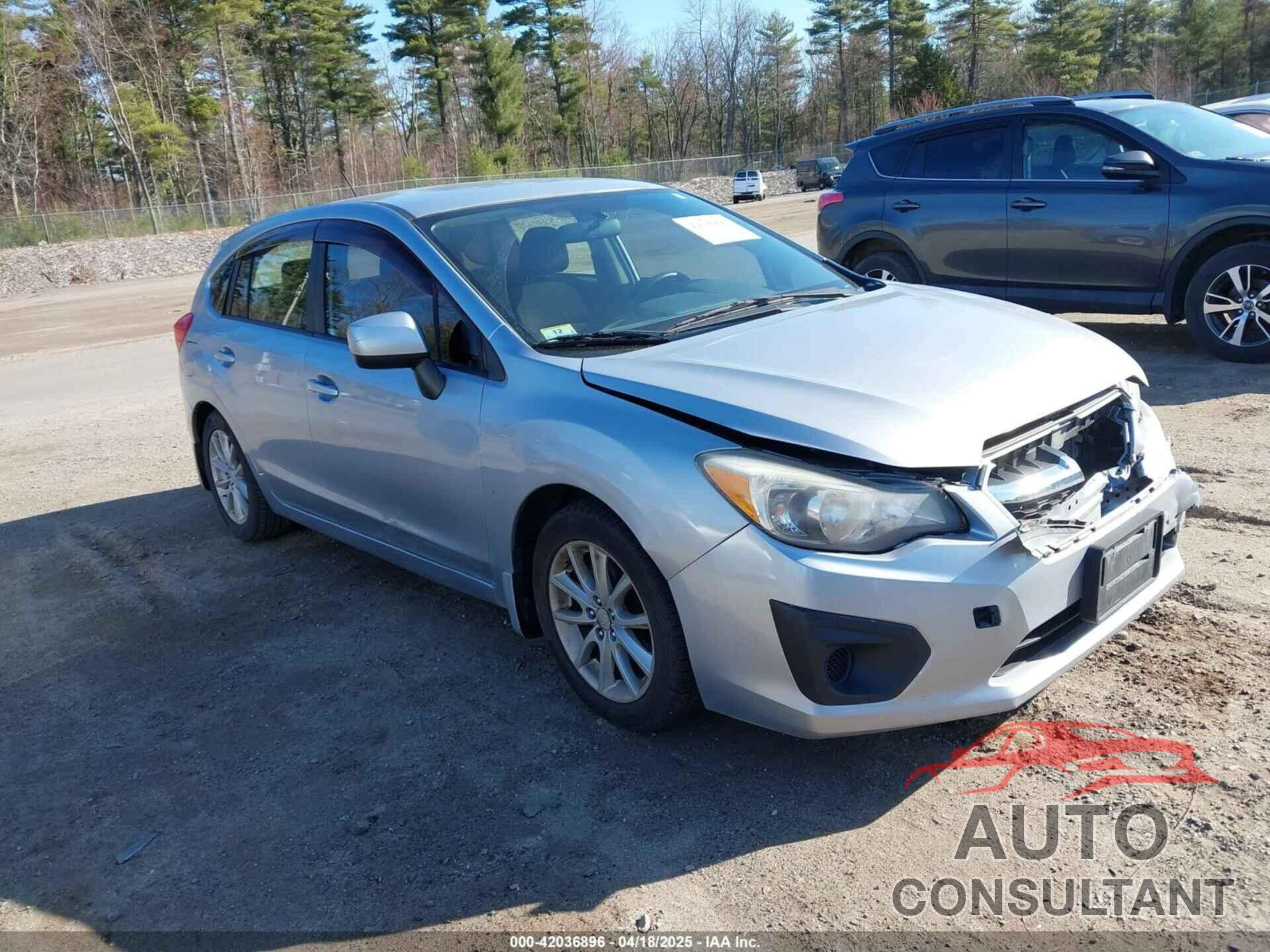 SUBARU IMPREZA 2013 - JF1GPAC65DH822709